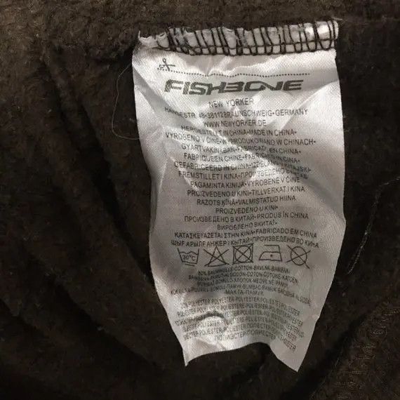 Vintage FSBN FISHBONE Hoodie Pocket Sweatshirt Jumper Pullover Size US XL / EU 56 / 4 - 8 Thumbnail