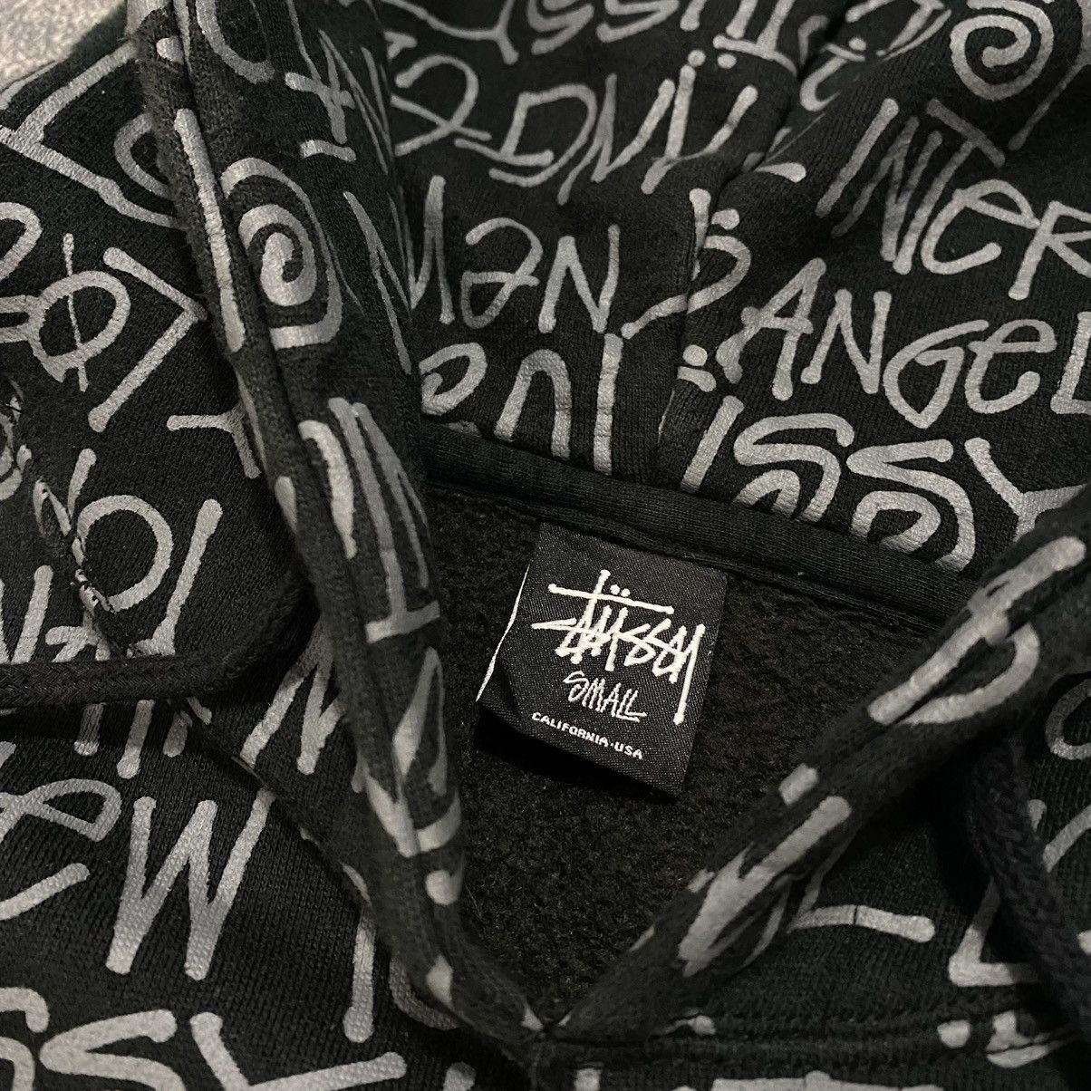 Stussy × Supreme 🪄Stussy Tour AOP Hooded💫 Size US S / EU 44-46 / 1 - 3 Thumbnail
