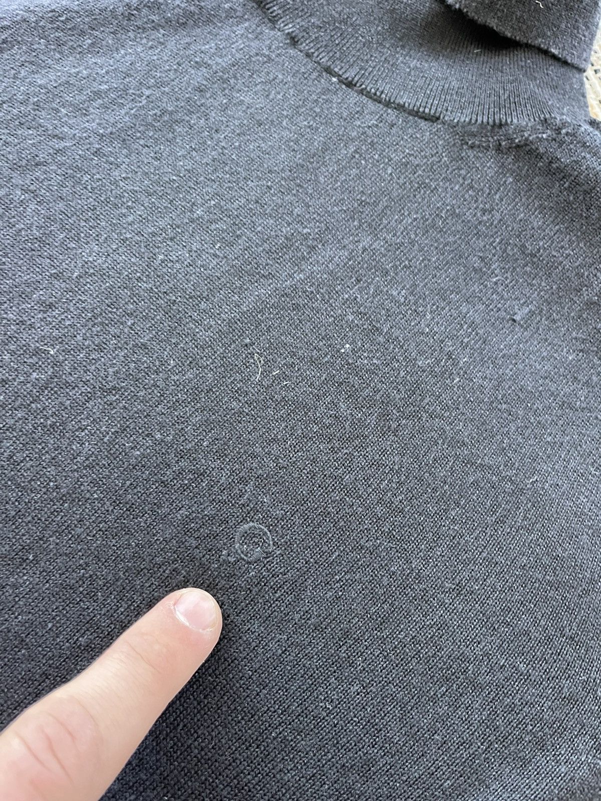 Gucci Vintage Gucci Tom Ford Wool Turtleneck Black Minimalistic Size US XXL / EU 58 / 5 - 9 Thumbnail