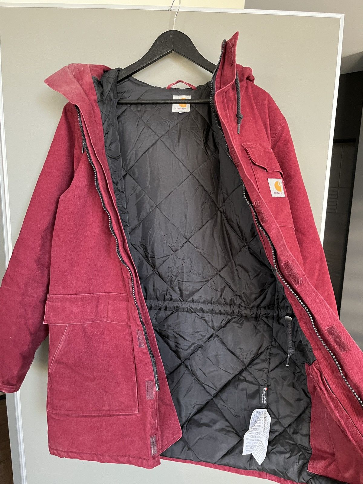 Carhartt Carhartt Vintage Siberian Parka Wine Red Cordura Parka Size US M / EU 48-50 / 2 - 15 Thumbnail