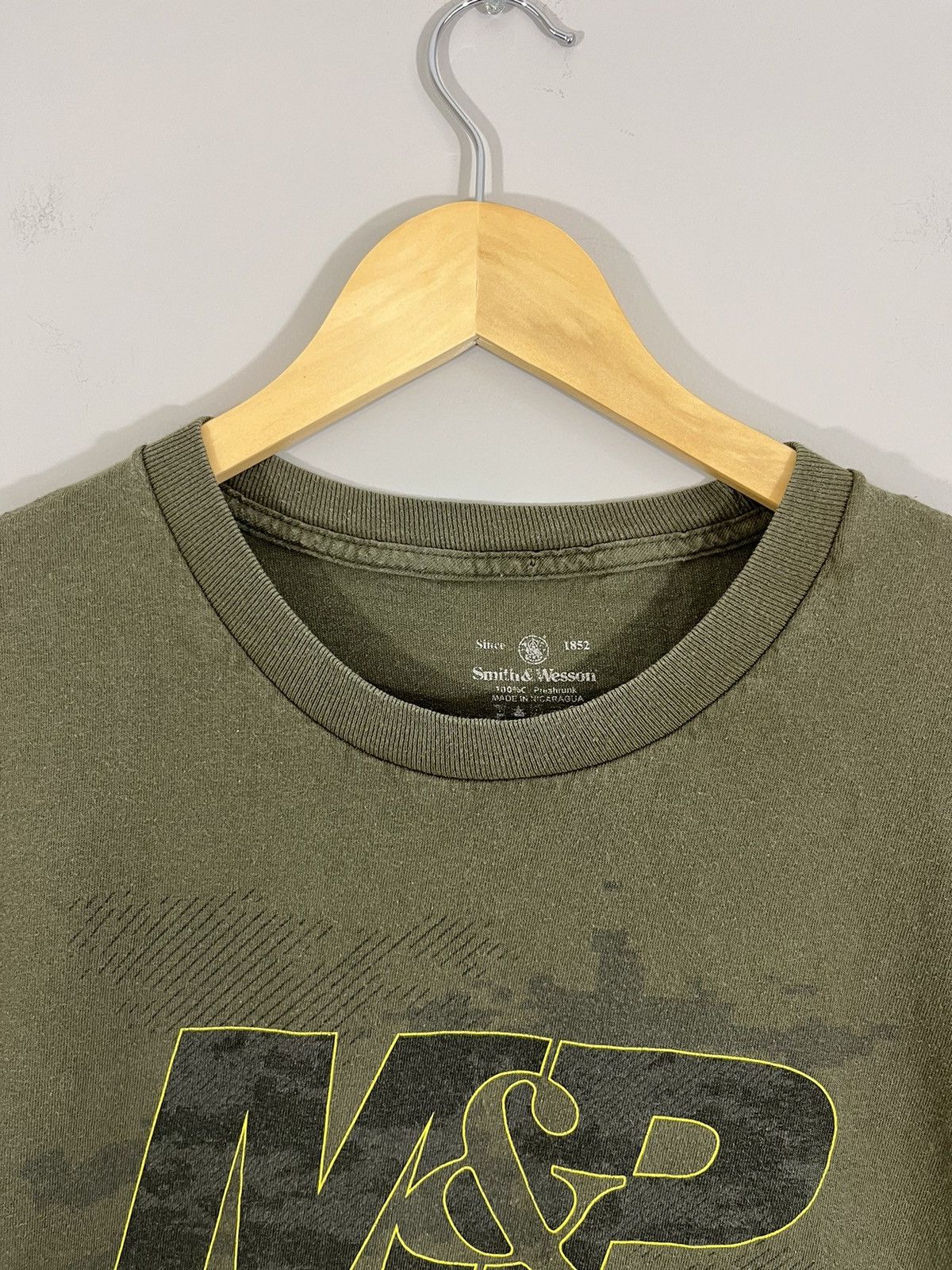 Other Smith And Wesson Gun Maker Brand Faded Tee Size US L / EU 52-54 / 3 - 3 Thumbnail