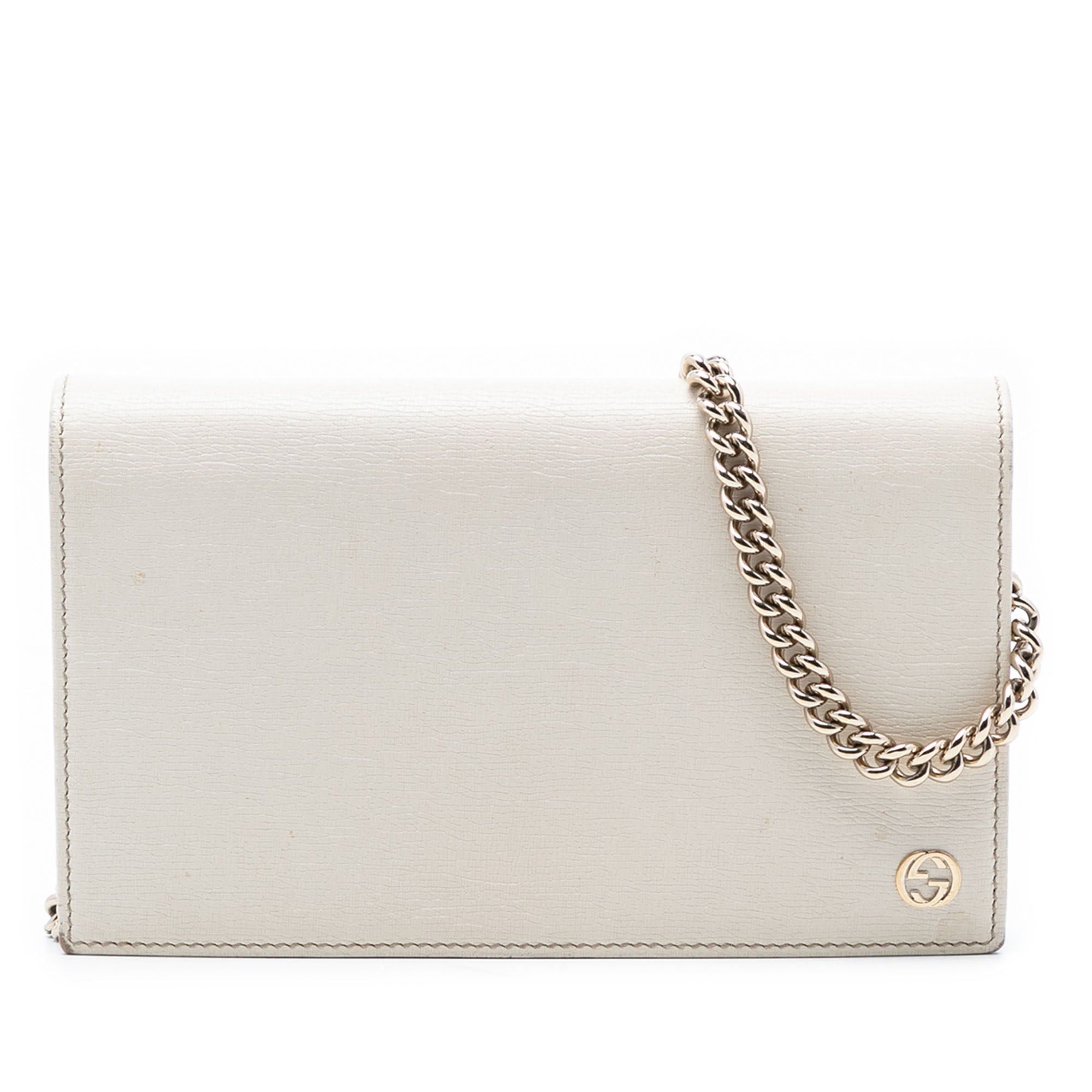 Gucci Leather Betty Wallet On Chain Size ONE SIZE - 1 Thumbnail