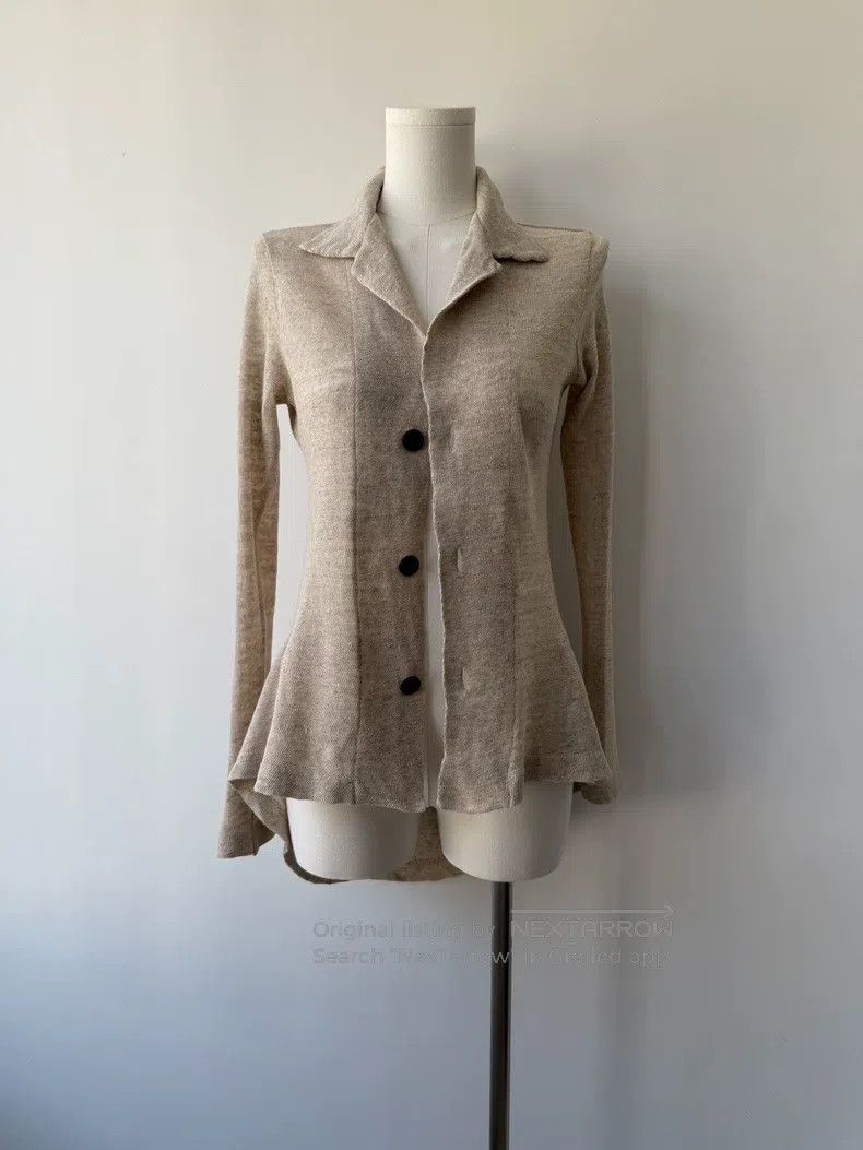 Yohji Yamamoto Yohji Yamamoto 19SS Linen Cardigan Jacket Size XS / US 0-2 / IT 36-38 - 4 Thumbnail