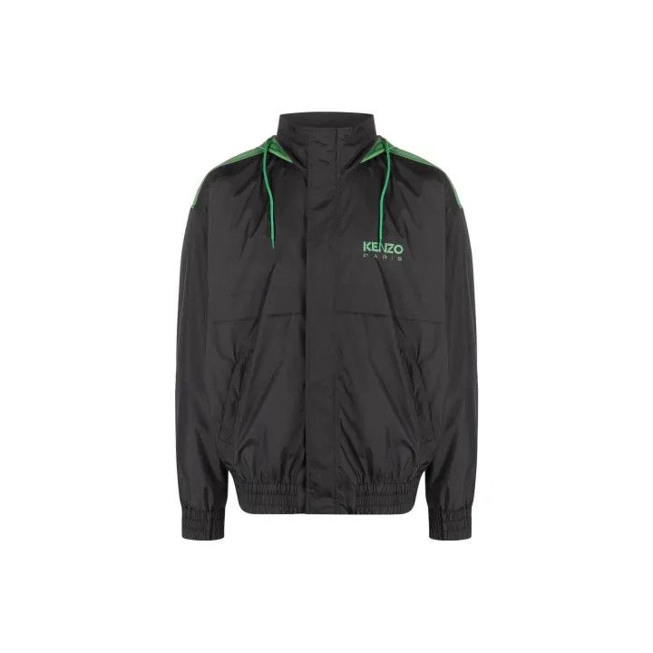 Kenzo Kenzo SS23 Color-Block Logo High Neck Jacket 0079 Size US XXL / EU 58 / 5 - 1 Thumbnail