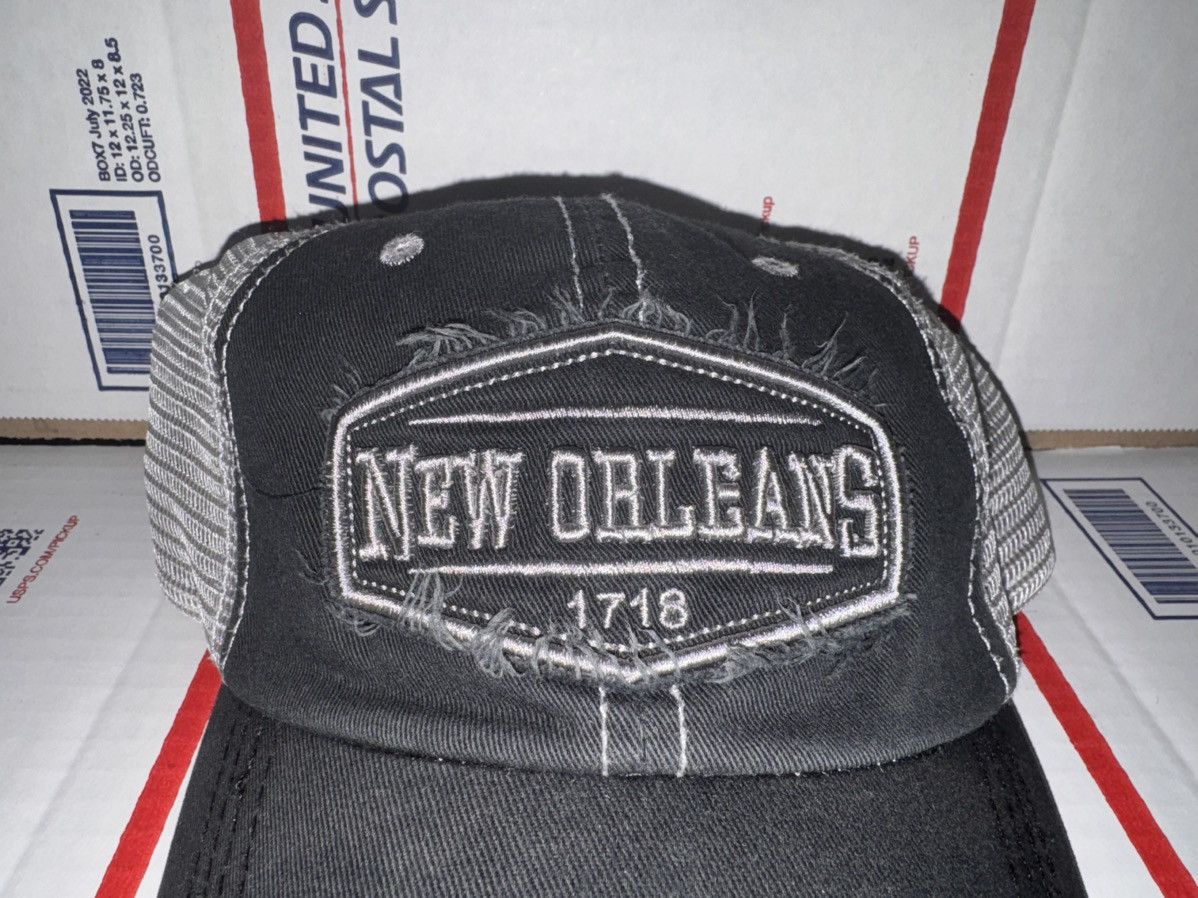 Other New Orleans 1718 patch mesh baseball cap dad trucker hat sax Size ONE SIZE - 2 Thumbnail