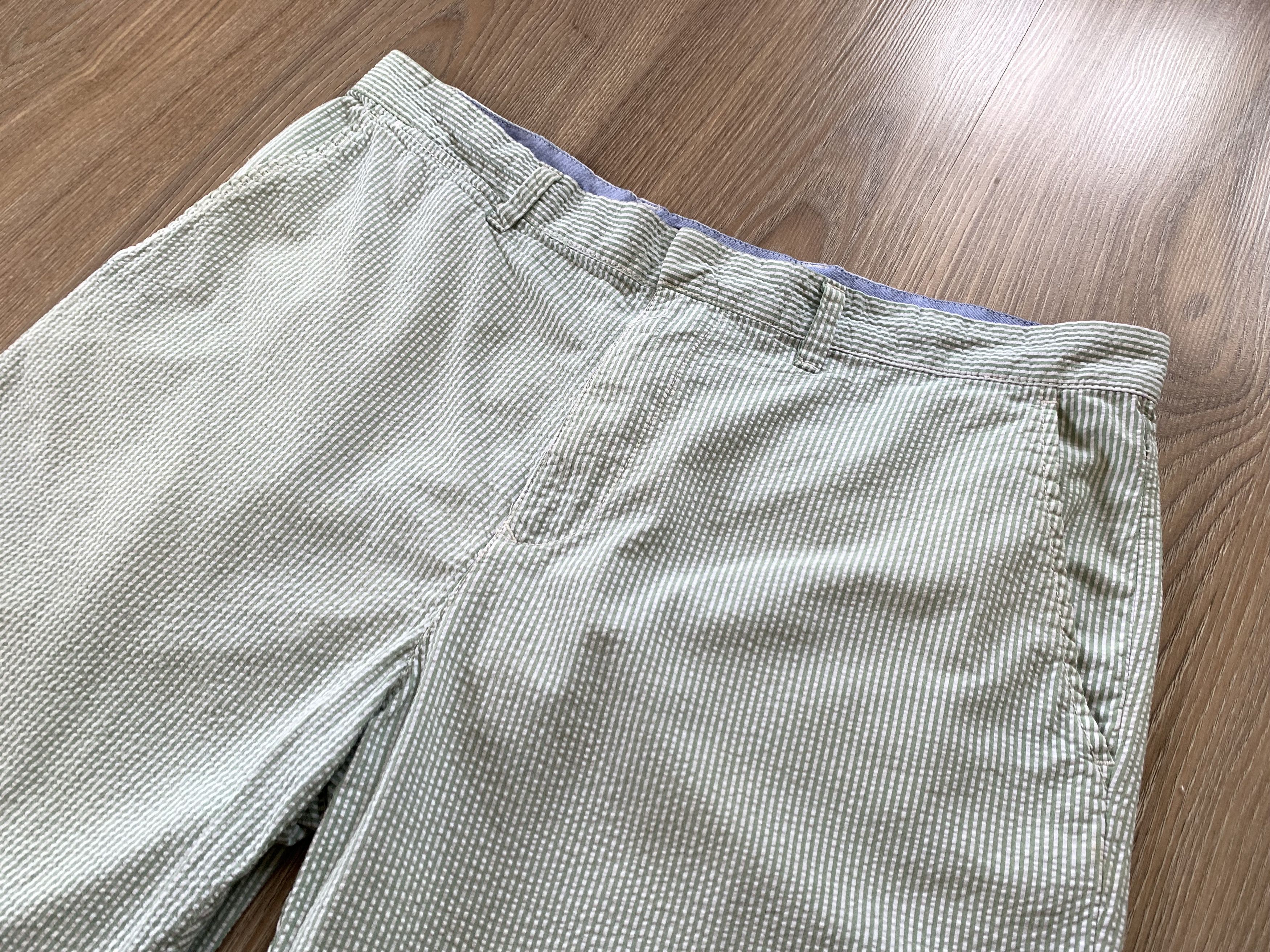 Tommy Hilfiger × Vintage Tommy Hilfiger Stripe Casual Shorts With Waffle Fabric Size US 36 / EU 52 - 4 Thumbnail