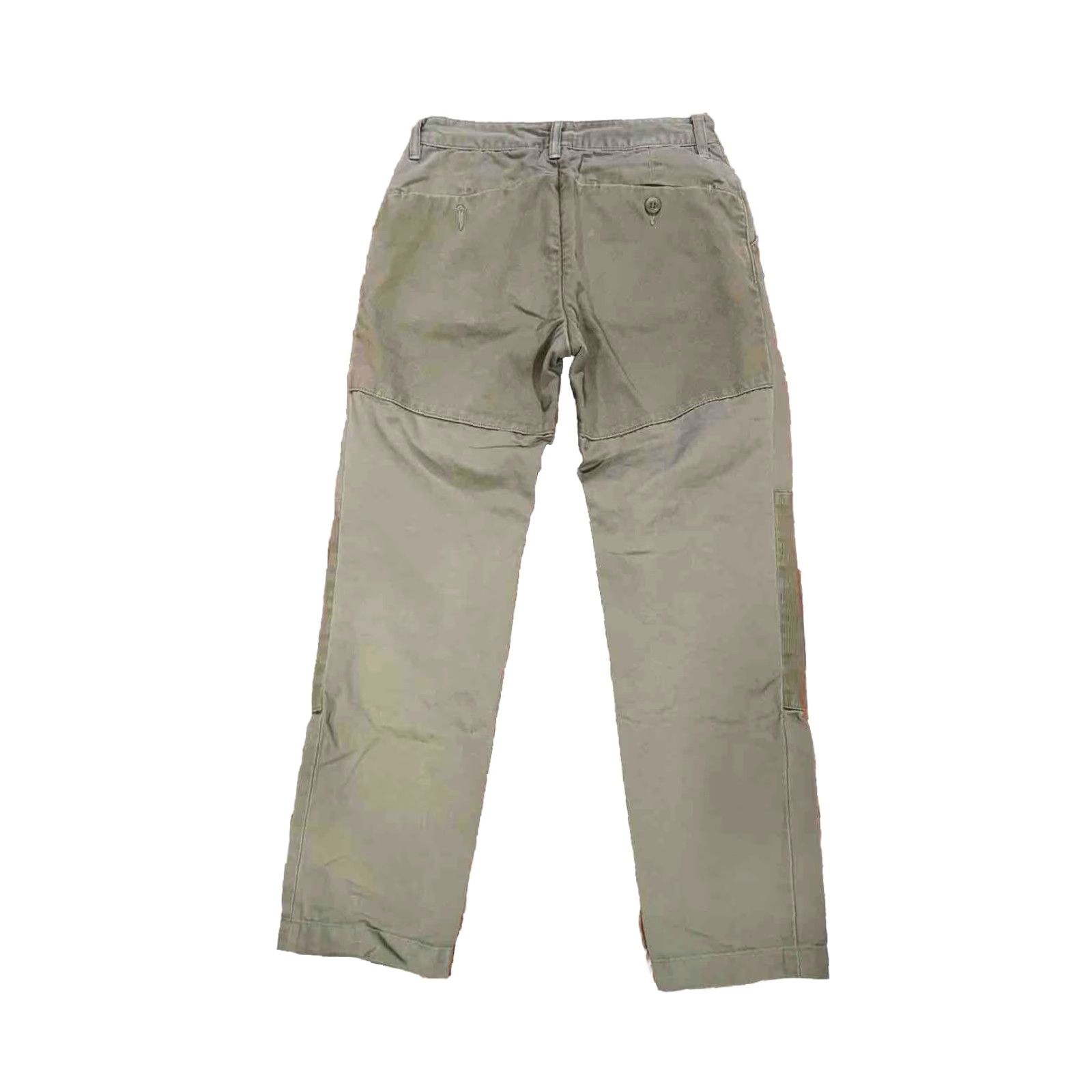 Vintage Askov Finlayson Vermillion Twill Pants Men 30x30 Green Reinforced Knees Seat Tailored Chino Casual USA Size US 28 / EU 44 - 3 Thumbnail