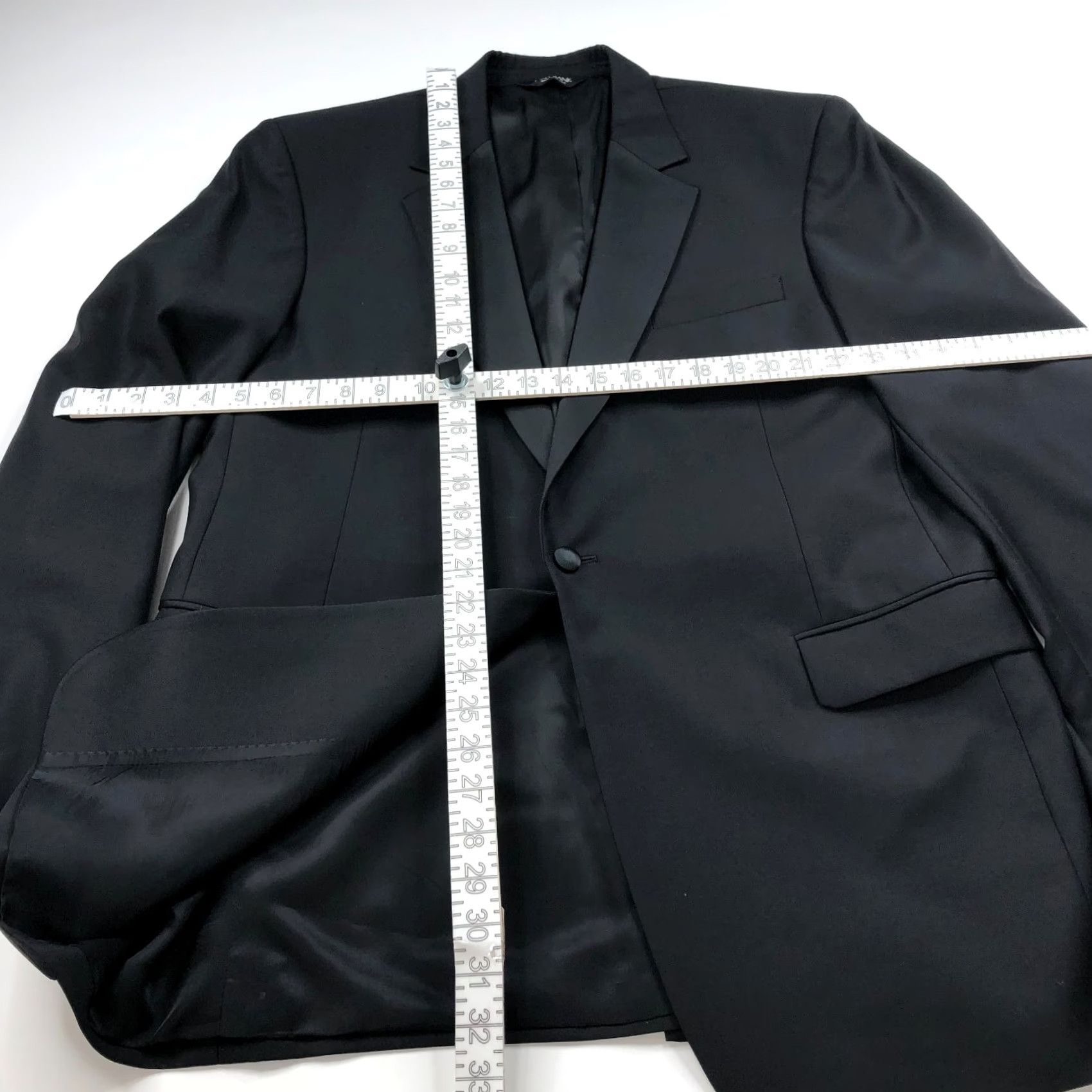 Jos. A. Bank Jos. A. Bank Wool 2 PC Tuxedo Suit 43 LONG 43Jacket Pants (Fit 35W 31L) PLS READ Size 46R - 7 Thumbnail