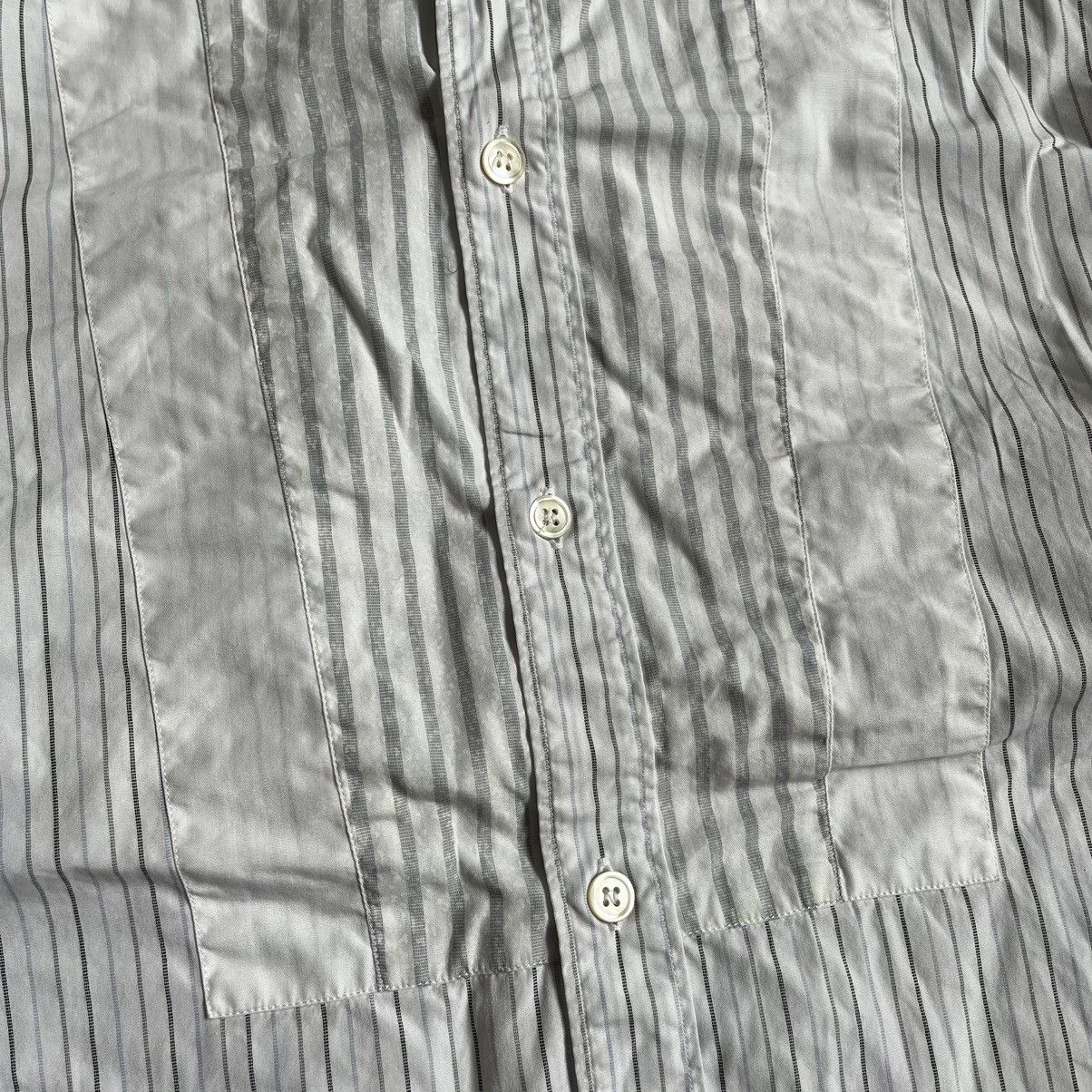 Comme des Garcons SHIRT Vintage Comme des Garcons Striped Button Up Shirt Size M / US 6-8 / IT 42-44 - 4 Thumbnail