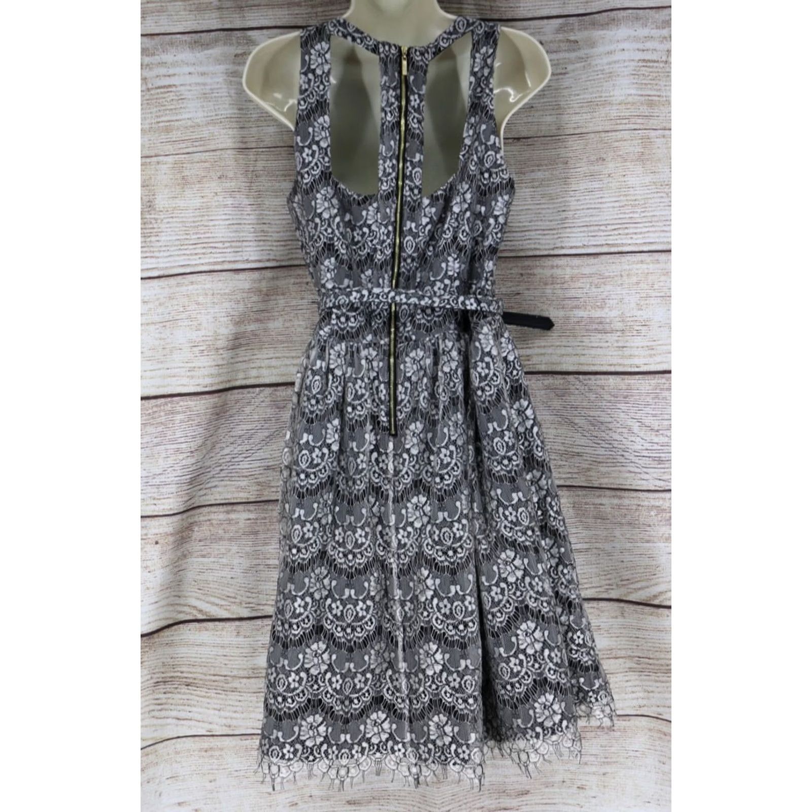 eliza j lace dress Midi making vintage style to a standout dress cast in a fit VINTAGE Eliza J Womens Size