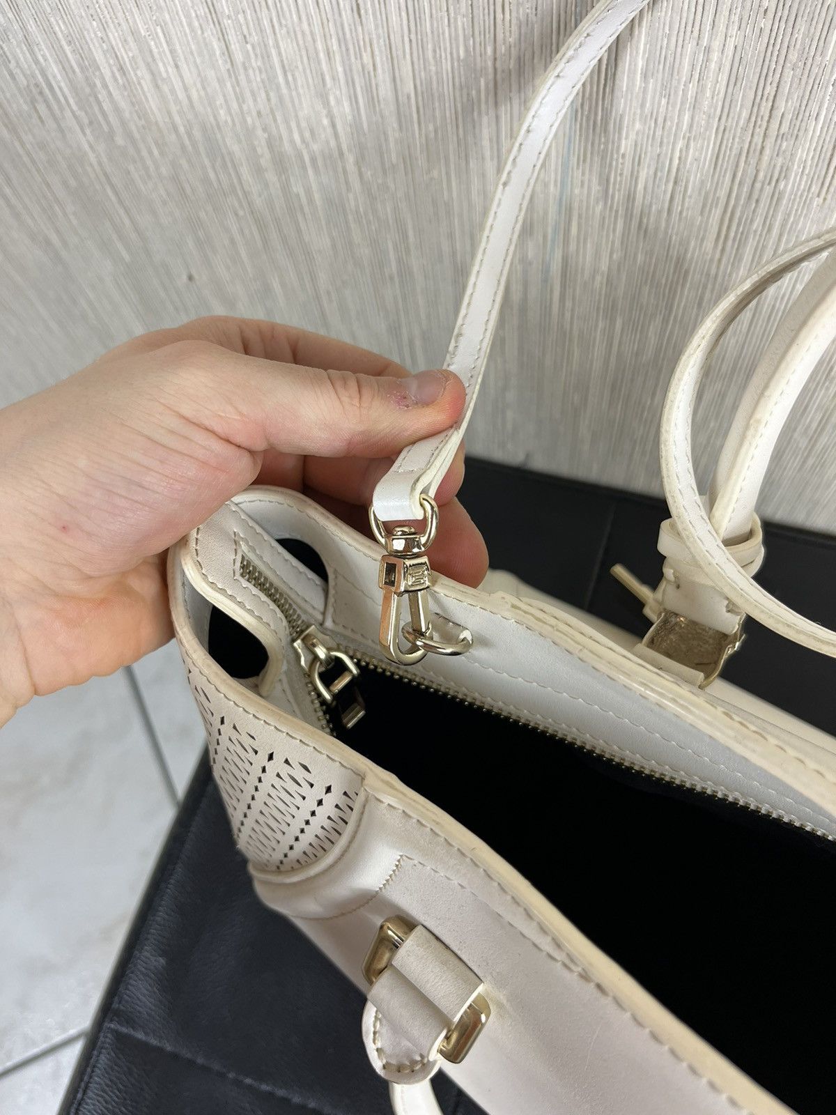 Cavalli Class × Roberto Cavalli Roberto Cavalli Class jaguar y2k leather mesh crossbody bag Size ONE SIZE - 20 Thumbnail