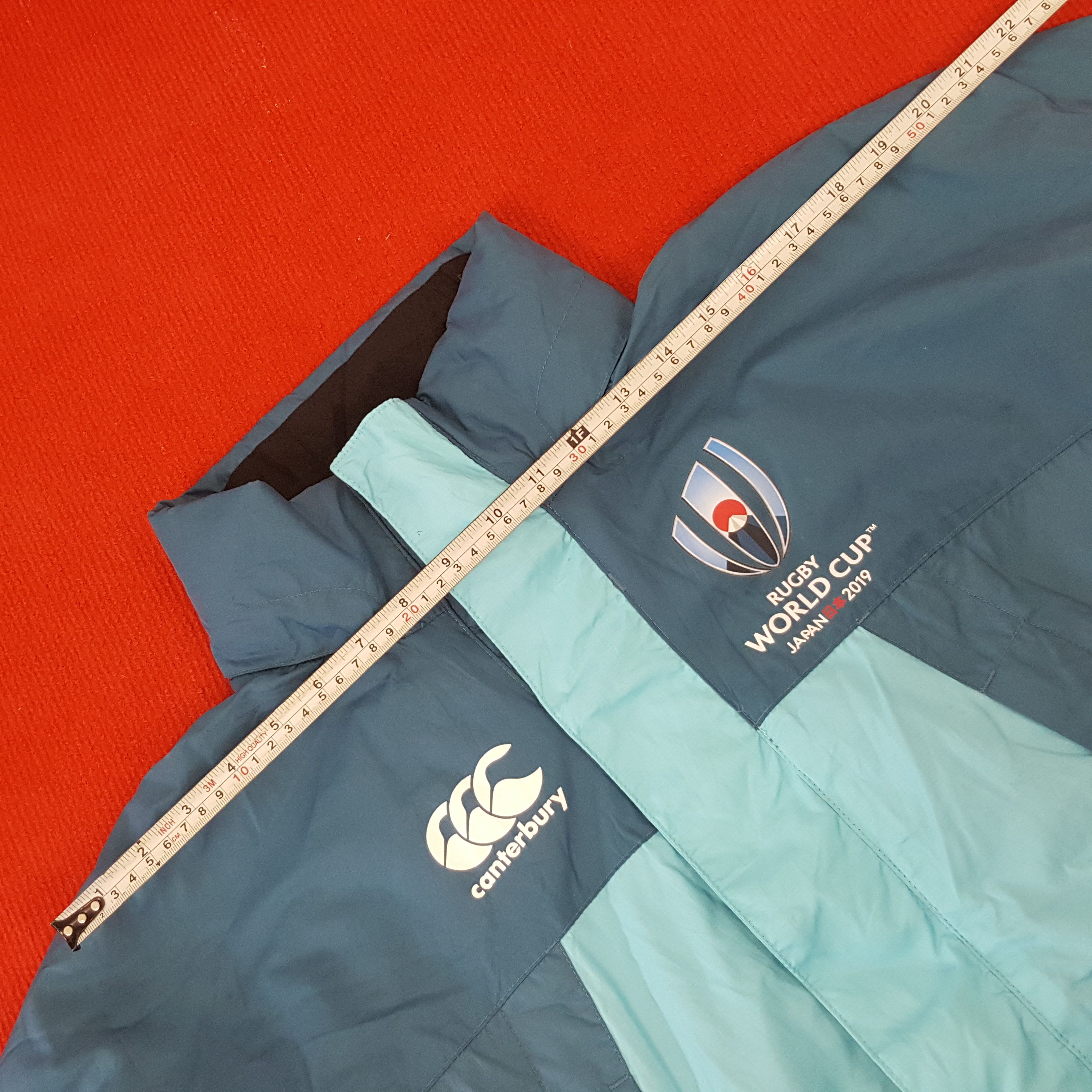 Canterbury of New Zealand × DHL × Vintage Rugby World Cup Japan 2019 Windbreaker Jacket Size US M / EU 48-50 / 2 - 10 Thumbnail