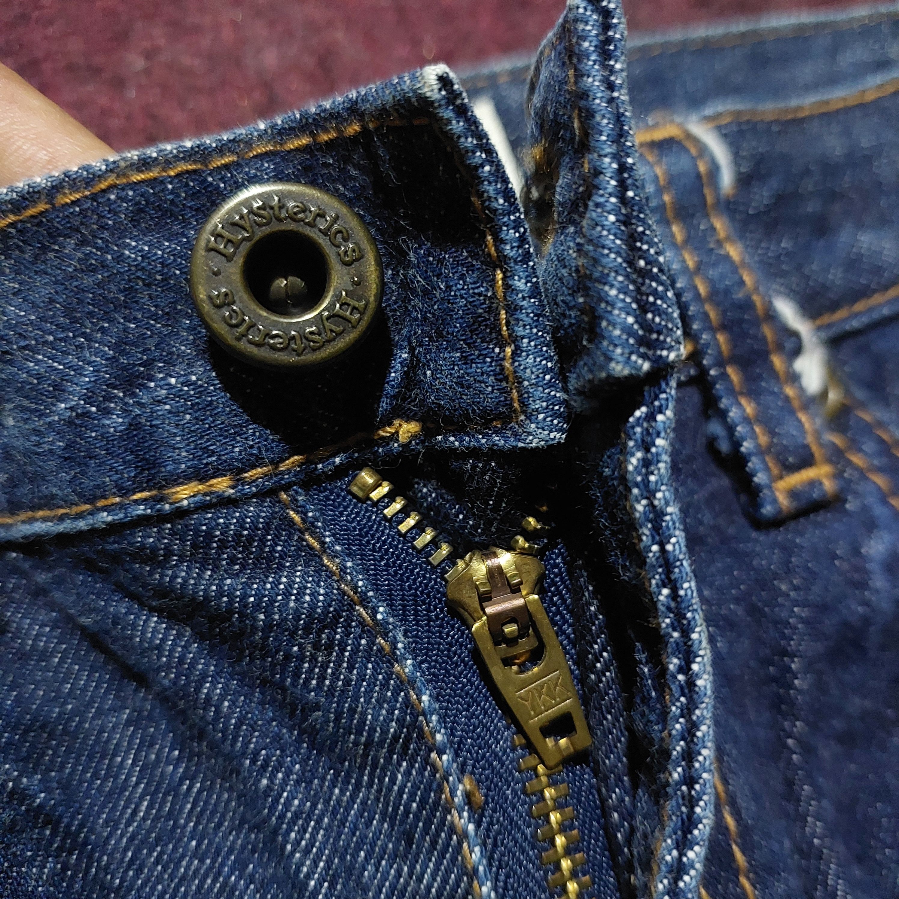 Hysteric Glamour Hysteric Glamour Oaklan Riders indigo blue Denim Size US 27 - 6 Thumbnail