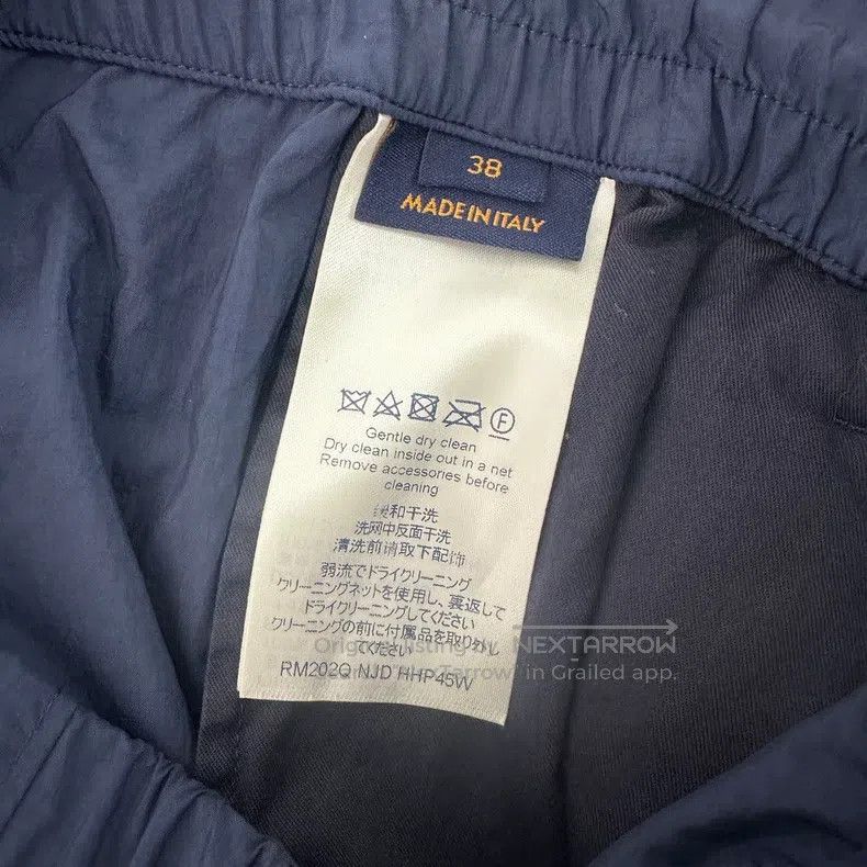 Louis Vuitton Louis Vuitton Navy Nylon Overalls Tactical Pants Size US 38 / EU 54 - 6 Thumbnail