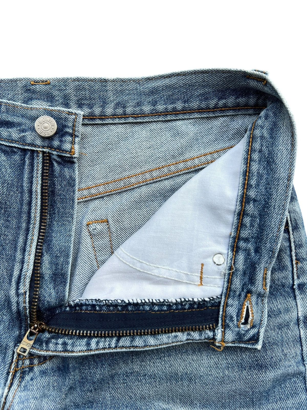 Edwin Vintage Edwin USA Distressed Denim Jeans 30x32 Size US 30 / EU 46 - 10 Thumbnail