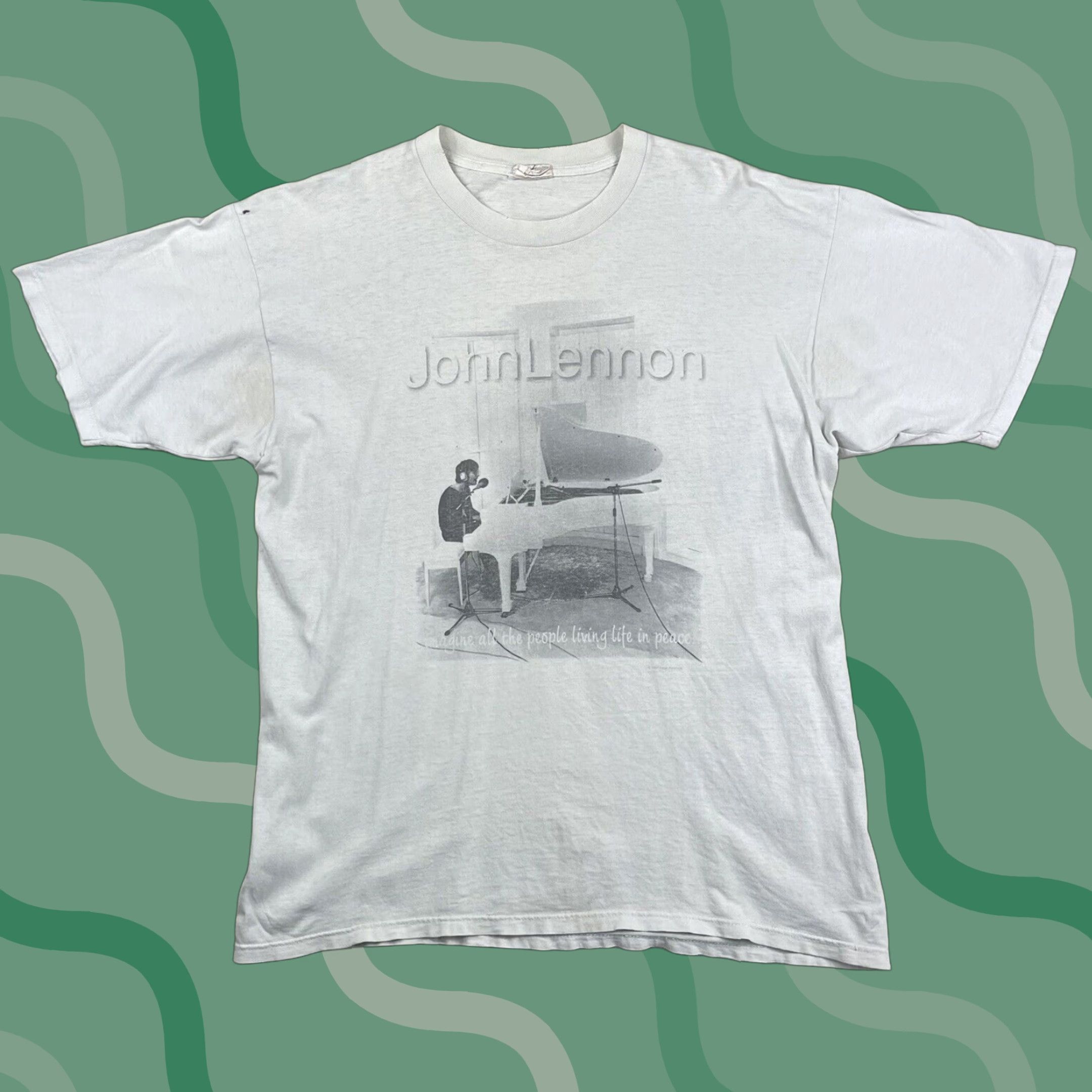 NIRVANA × John Lennon Tシャツ NIRVANA Jhon & Yoko Tee by NAKAMURA：US BLOG