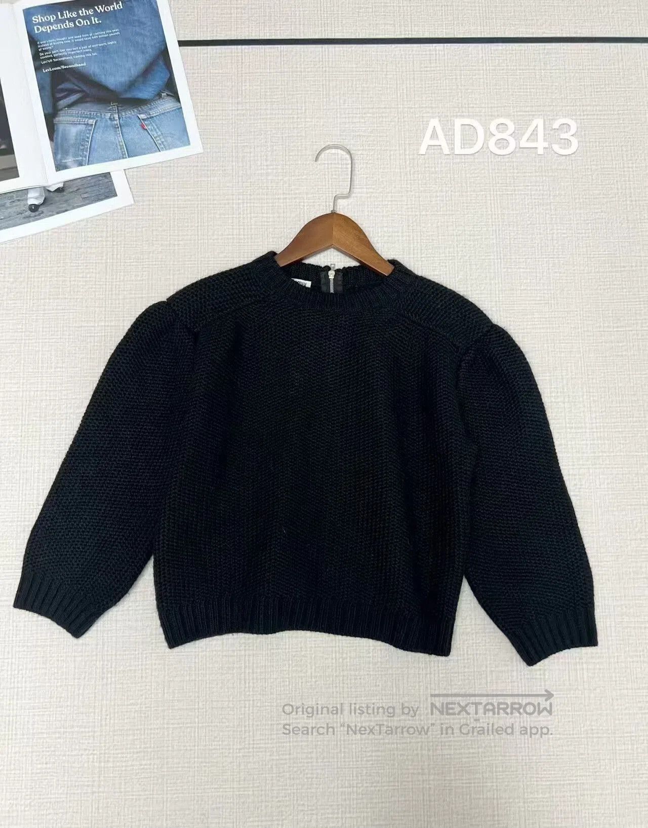 Miu Miu Miu Miu Knitted Zipper Sweater Size 36. Size XS / US 0-2 / IT 36-38 - 1 Thumbnail