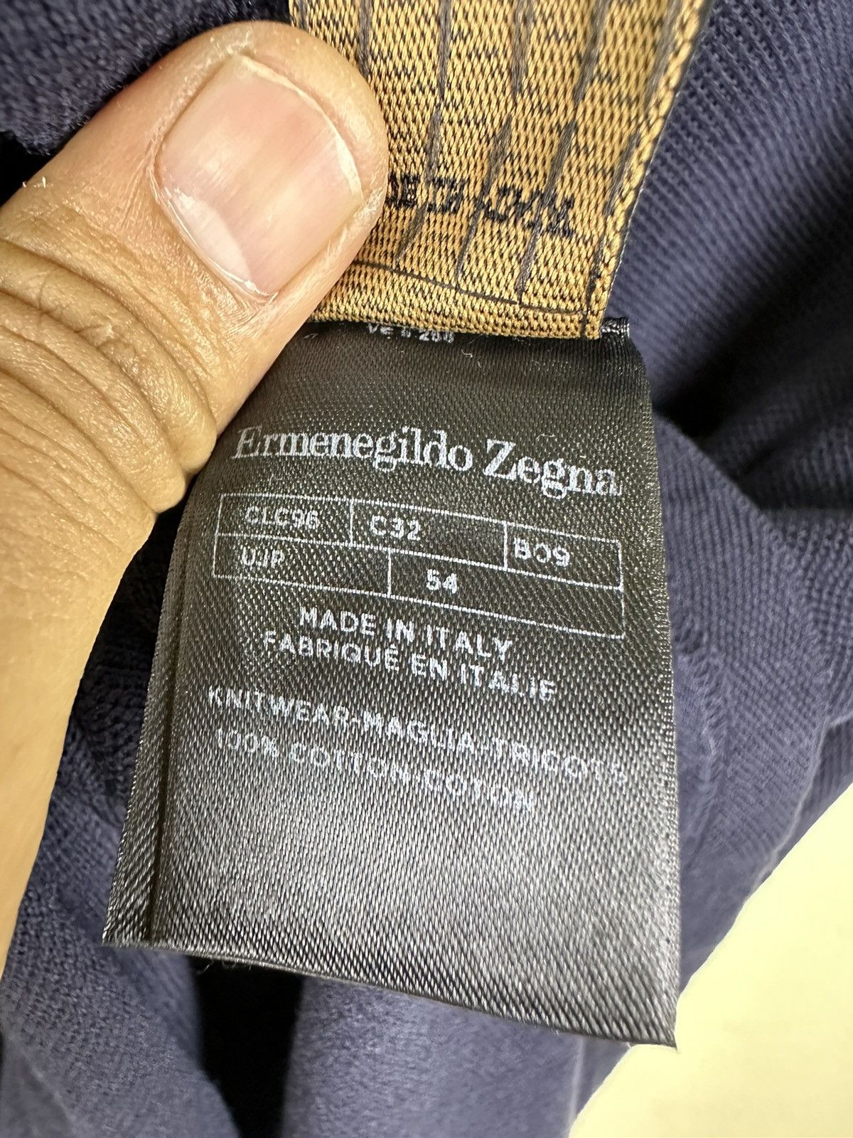 Ermenegildo Zegna Ermengildo Zegna Couture xxx Polo Shirt A199 Size US M / EU 48-50 / 2 - 9 Thumbnail