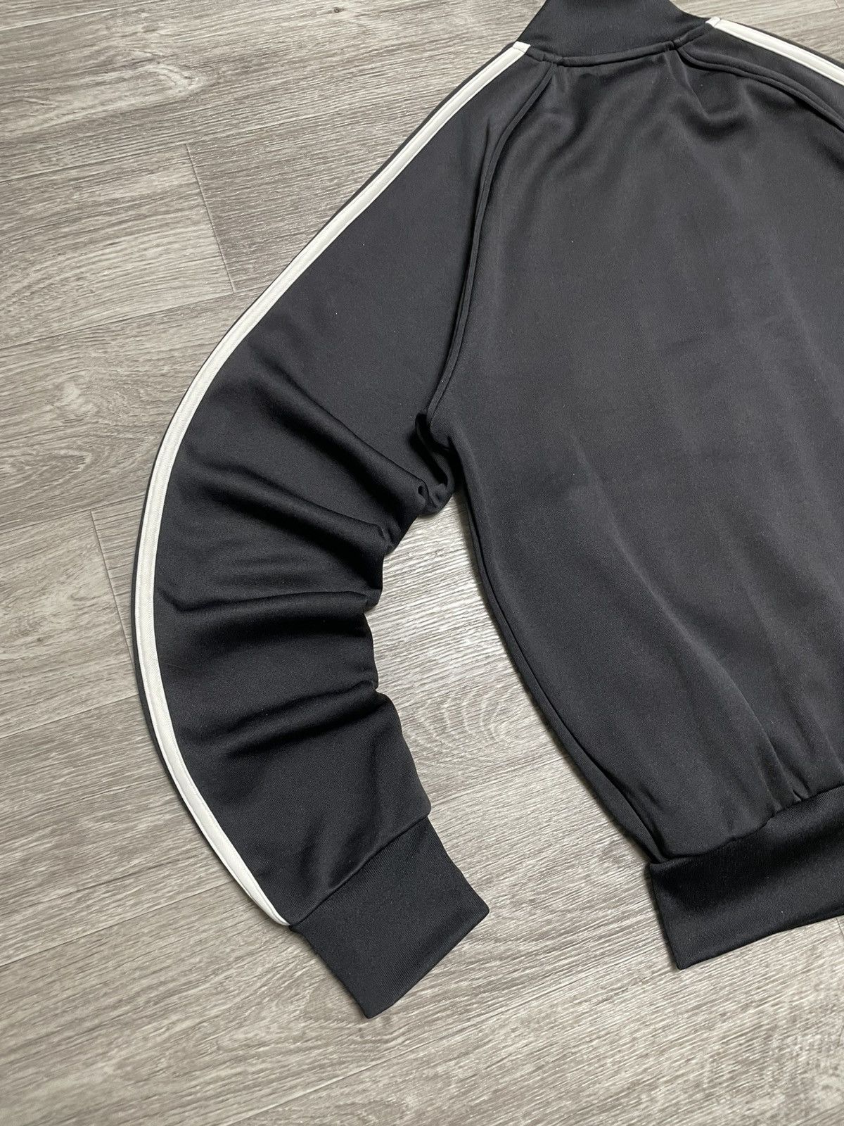 Adidas Adidas Fire Bird Black 3-Stipe Track Jacket Bomber Y2K Size US S / EU 44-46 / 1 - 17 Thumbnail