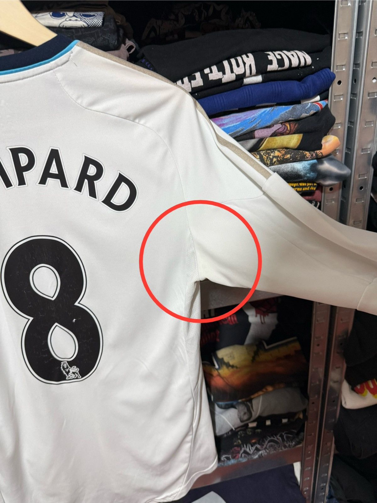 Adidas Adidas 2012 2013 FC Chelsea Away Lampard Soccer Jersey Size US S / EU 44-46 / 1 - 19 Thumbnail
