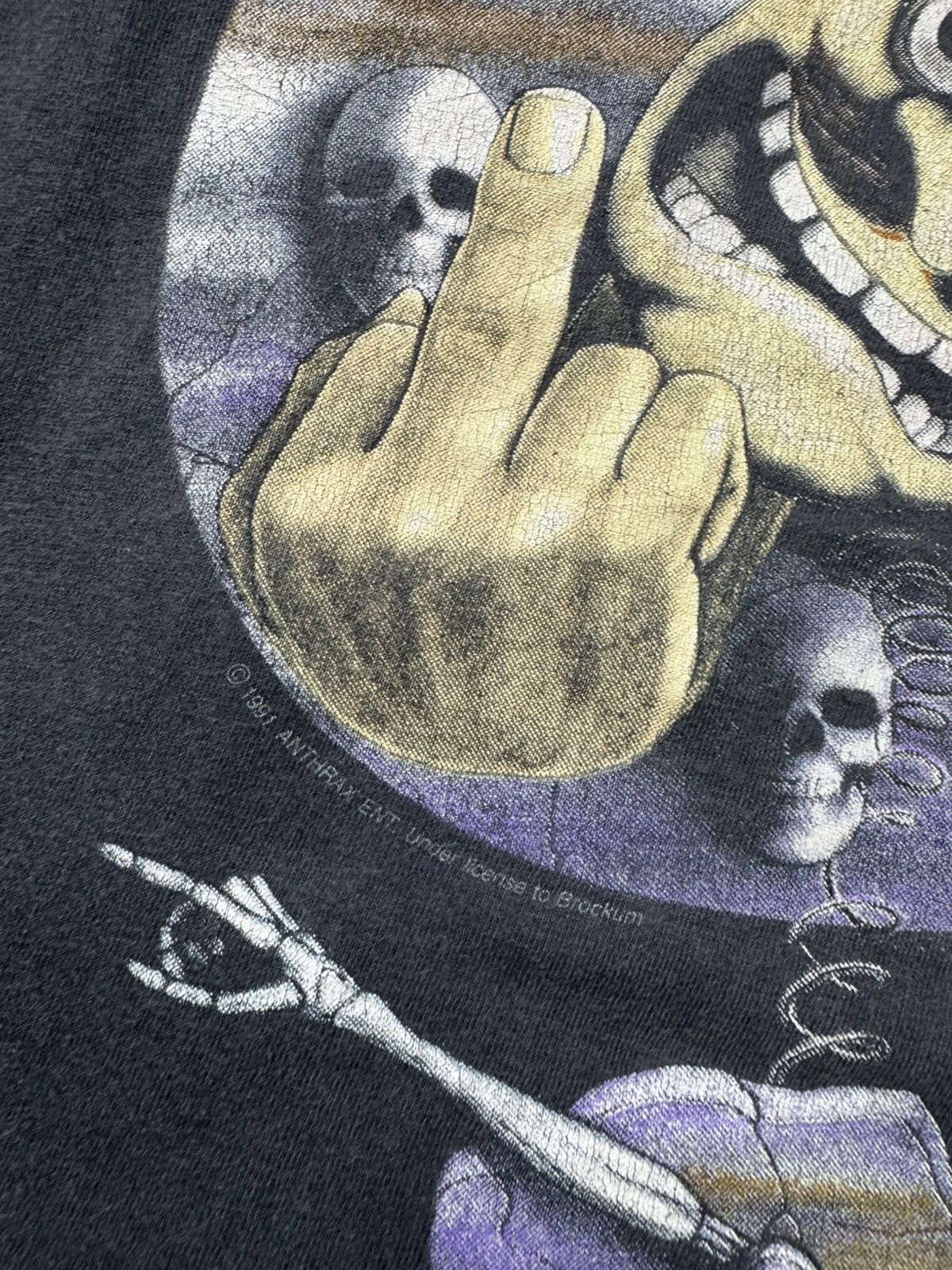Vintage Vintage Anthrax 1991 Size US L / EU 52-54 / 3 - 4 Thumbnail