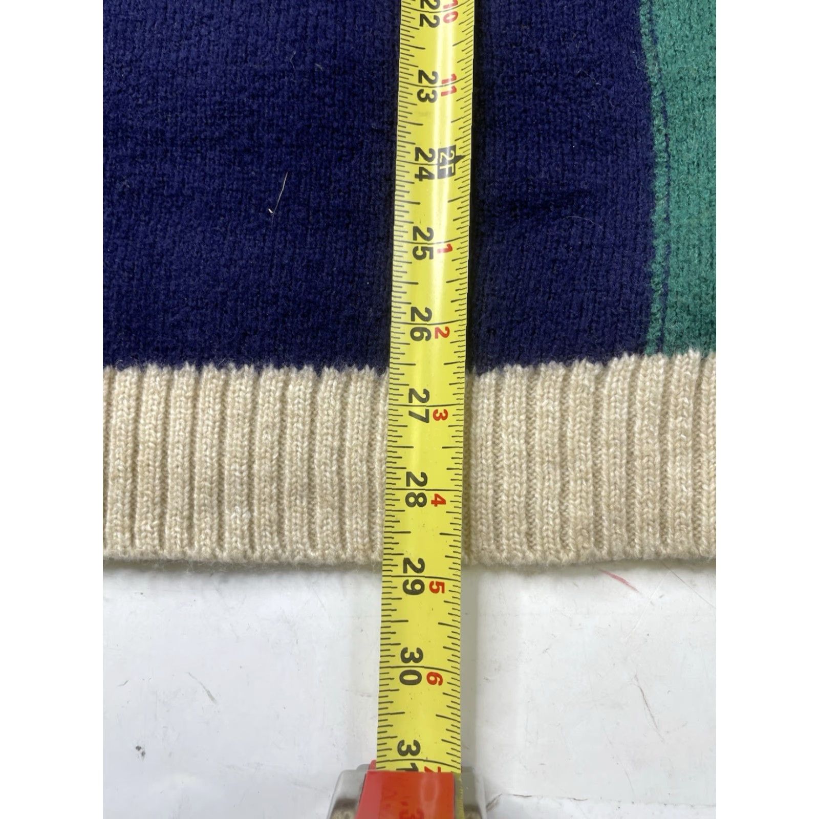 Zara Zara Patchwork Color Block Knit Sweater Pullover XL Mens Multicolor Wool-Free Acrylic Polyester Size US XL / EU 56 / 4 - 5 Thumbnail