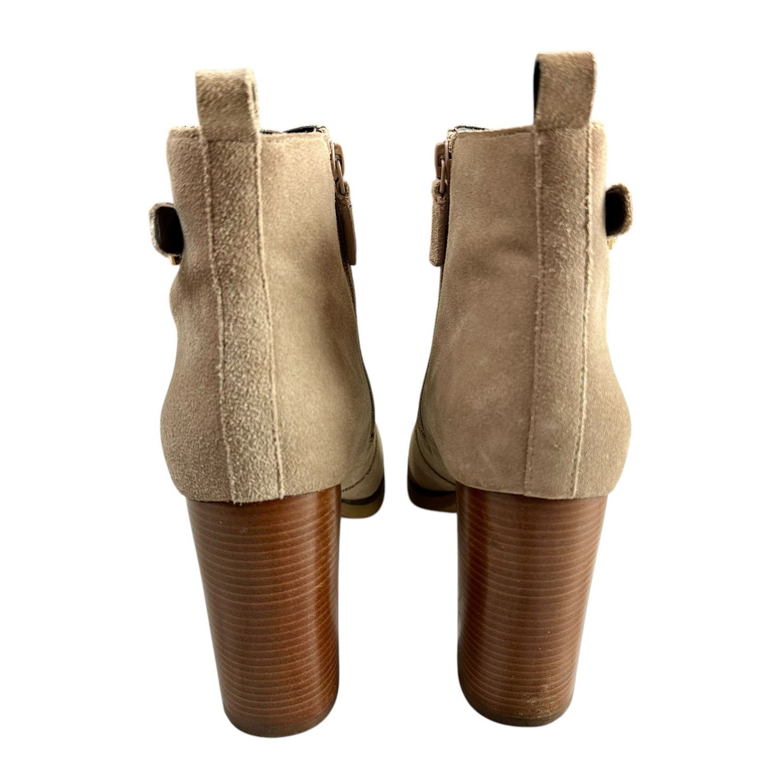 Cole Haan Cole Haan Harrington Grand Riding Taupe Suede Bootie Size 11 Size US 11 / IT 41 - 2 Thumbnail