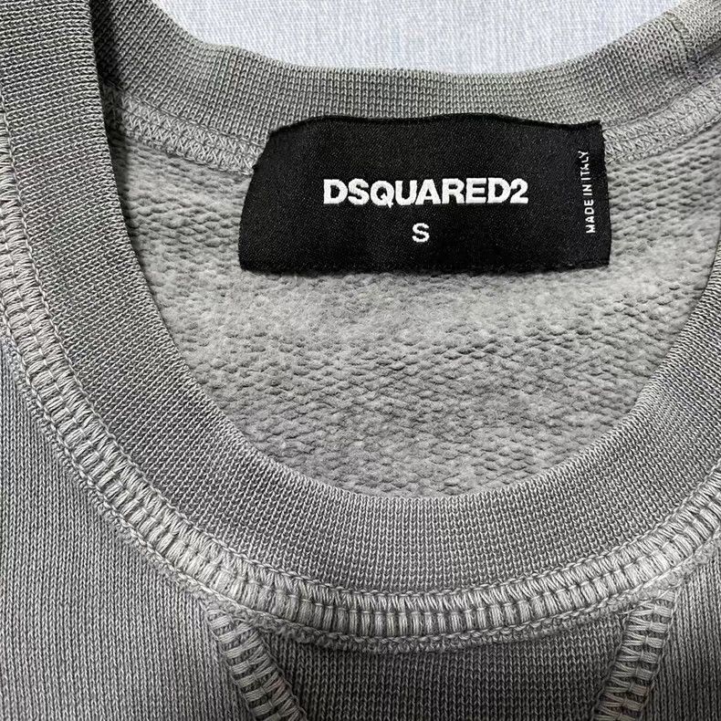 Dsquared2 DSQUARED2 D2 Classic Grey Sweatshirt Size US S / EU 44-46 / 1 - 5 Thumbnail