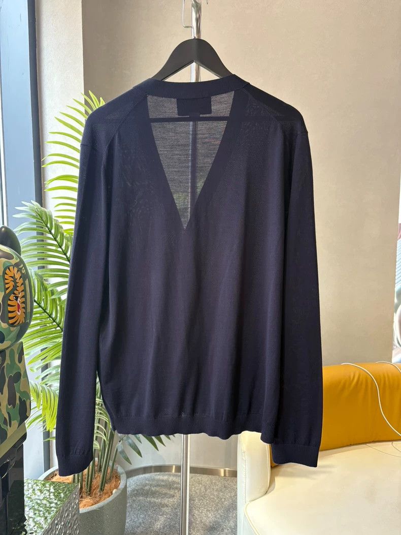 Gucci Gucci Dark blue cardigan jacket 2502-Nextarrow Size US XL / EU 56 / 4 - 2 Thumbnail