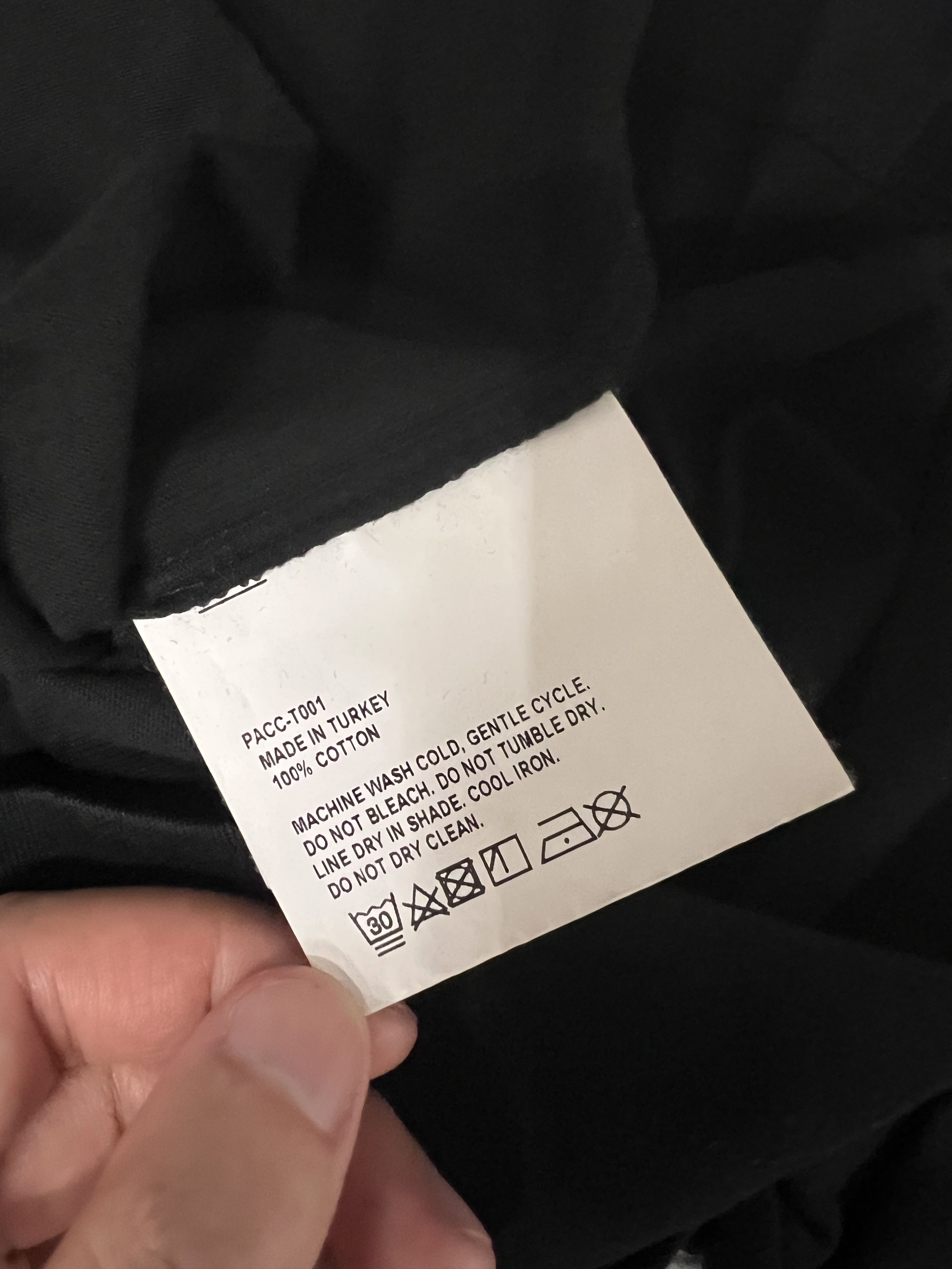 PACCBET October Logo T-shirts Size US L / EU 52-54 / 3 - 7 Thumbnail