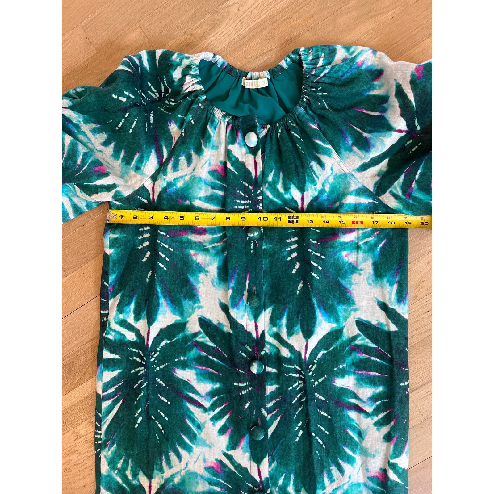 Marie Oliver Marie Oliver Huxley Dress in Monstera Print (Sz S) Size S / US 4 / IT 40 - 6 Thumbnail