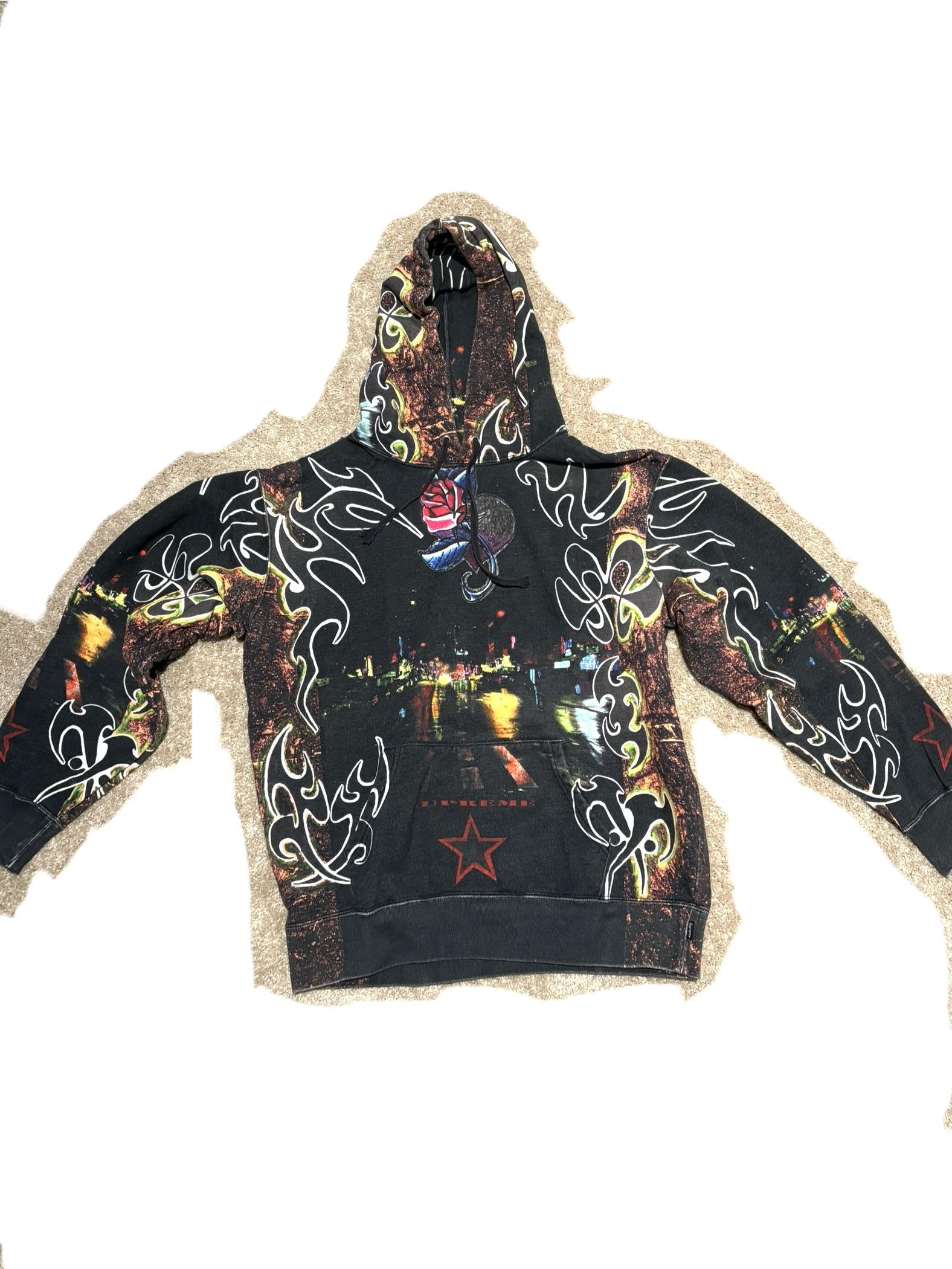 Supreme East Broadway Hooded Sweatshirt | Grailed