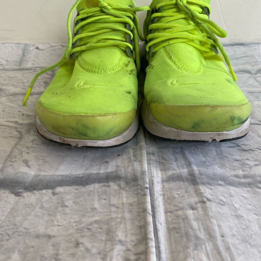 Nike Nike Air Presto men 7 tie up low top athletic shoes neon yellow/green Size US 7 / EU 40 - 6 Thumbnail