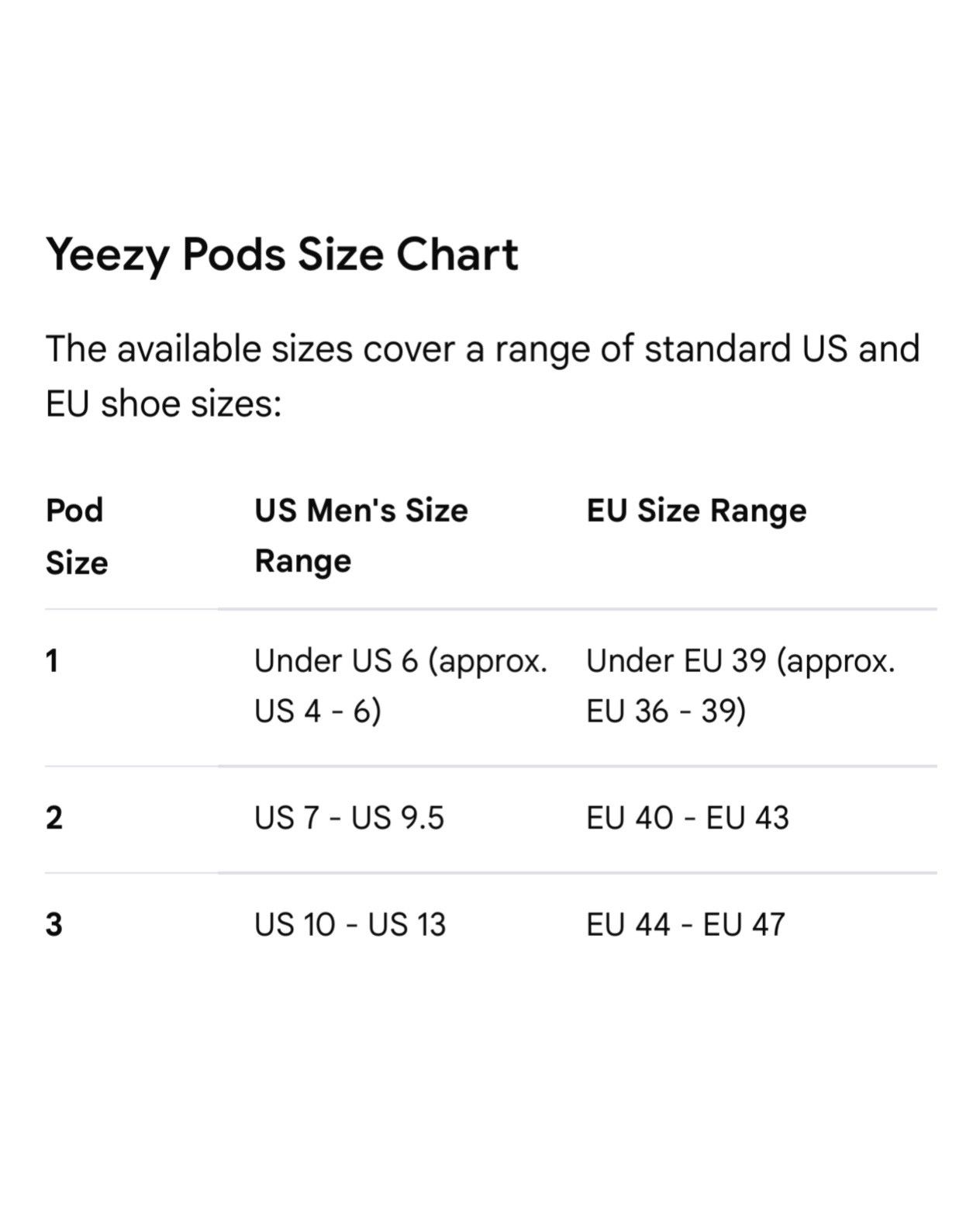 Yeezy 2023 YEEZY PODS SOCK BLACK SHOES Size US 8.5 / EU 41-42 - 7 Thumbnail