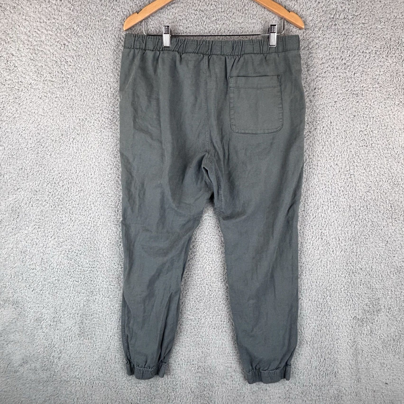 Marine Layer Marine Layer Saturday Activewear Jogger Mens L Olive Slim Fit New w/ Tags Size US 33 - 3 Thumbnail