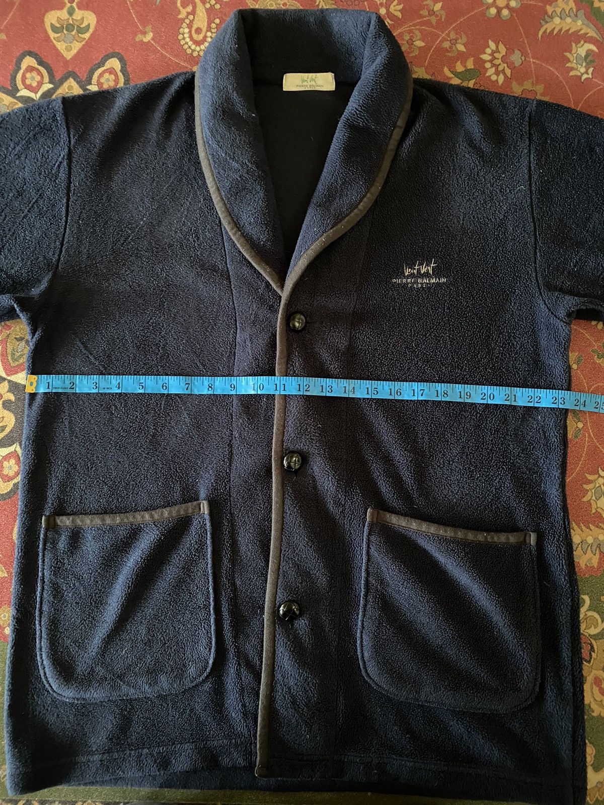 Balmain Vintege Pierre Balmain Paris Cardigan Jacket Size US L / EU 52-54 / 3 - 12 Thumbnail