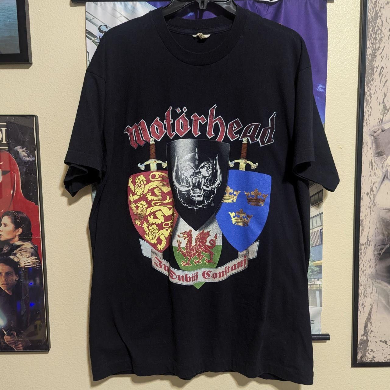 Band Tees × Vintage Vintage Motorhead Shirt Size US L / EU 52-54 / 3 - 1 Thumbnail