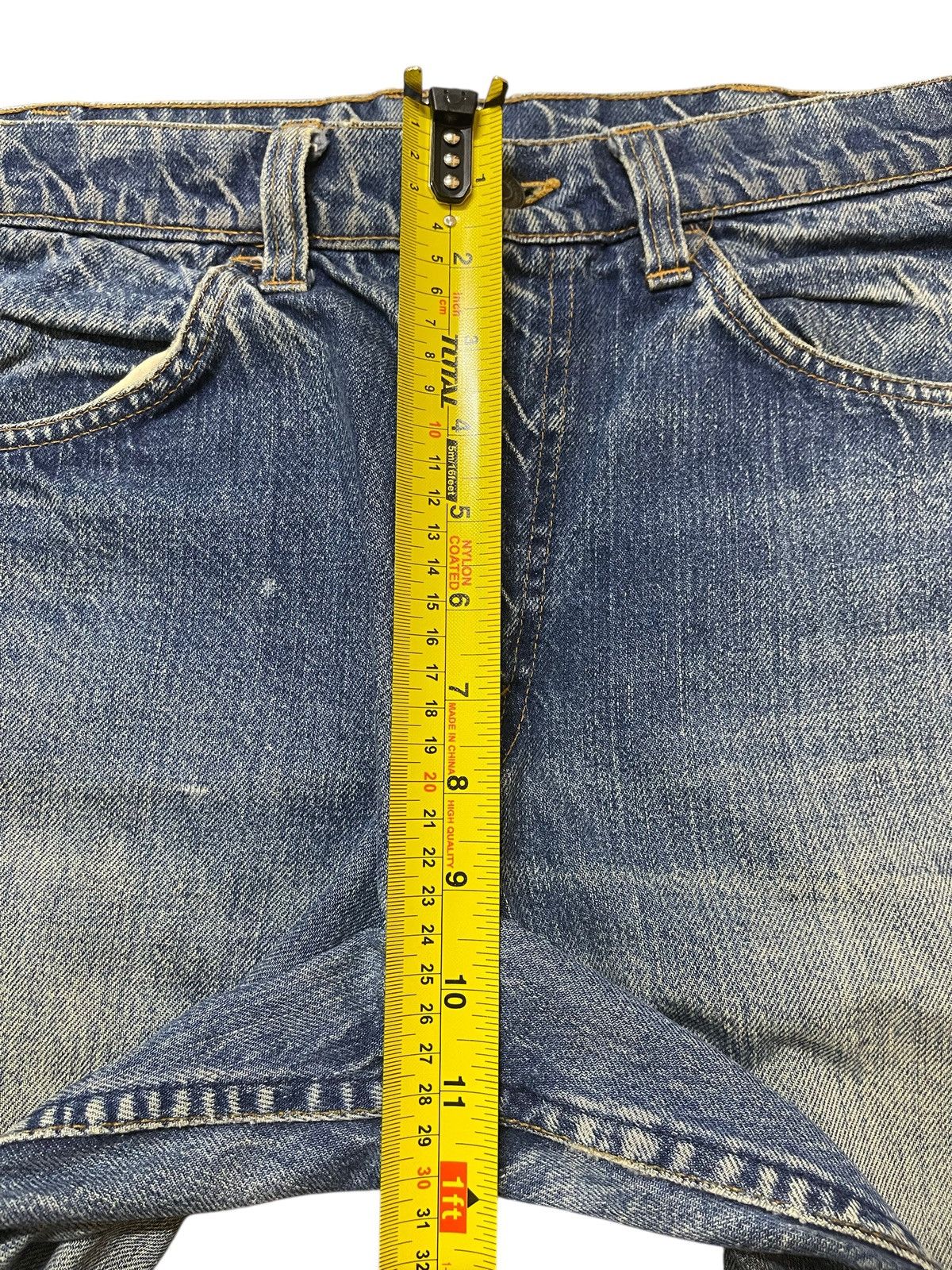 Levi's Crazy Vintage 70s Levis Orange Tab E #23 Bootcut Wide Leg Size US 30 / EU 46 - 16 Thumbnail