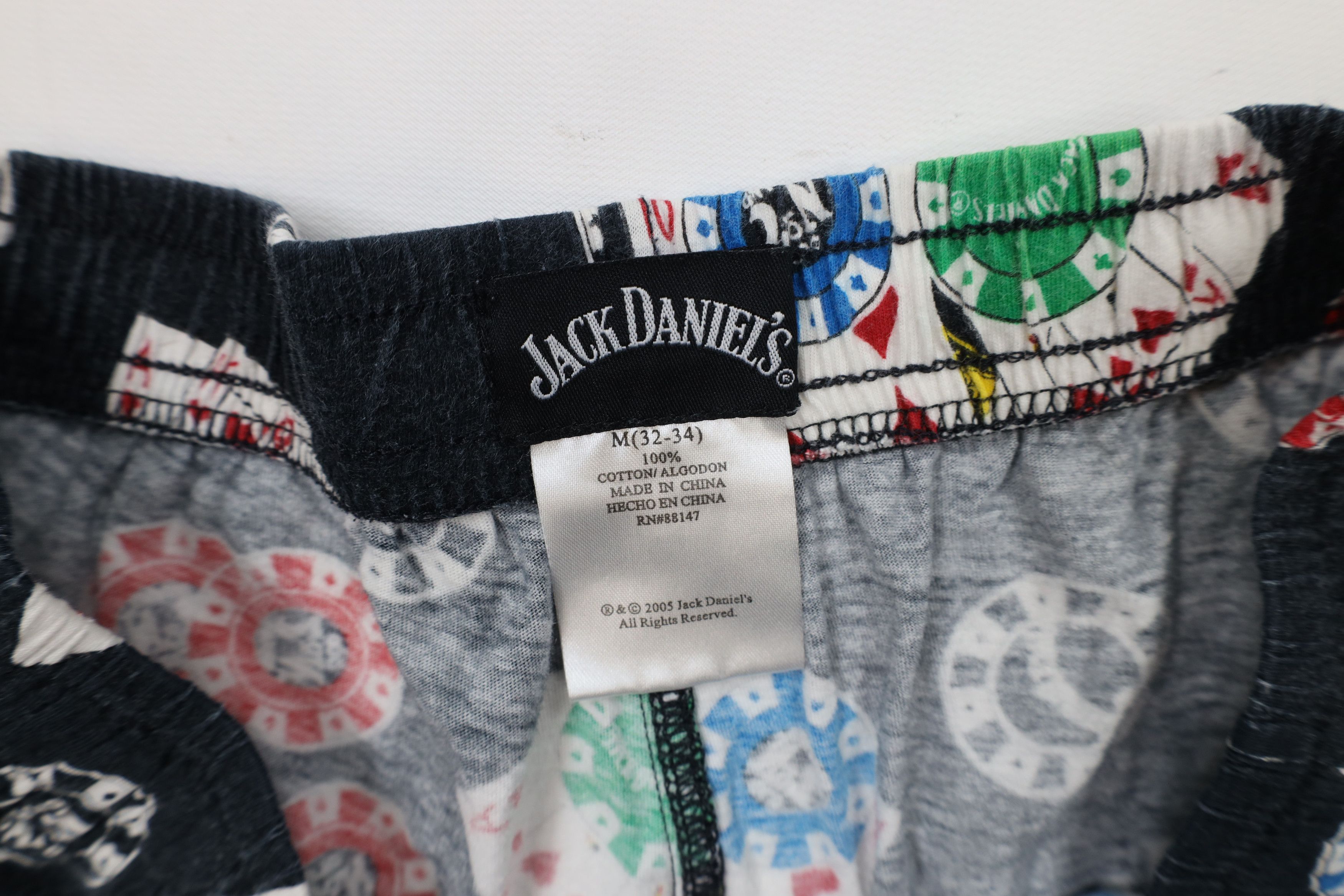 Vintage Vintage Y2K 2005 Jack Daniels Whiskey Out Wide Leg Pants Size US 34 / EU 50 - 6 Thumbnail