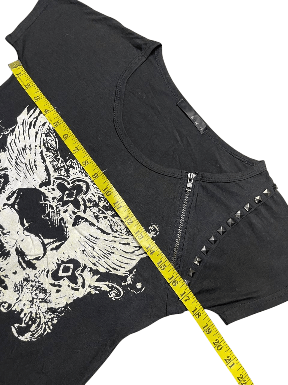 Seditionaries Rare R.M.G Gothic Skull T-Shirt Size M / US 6-8 / IT 42-44 - 12 Thumbnail