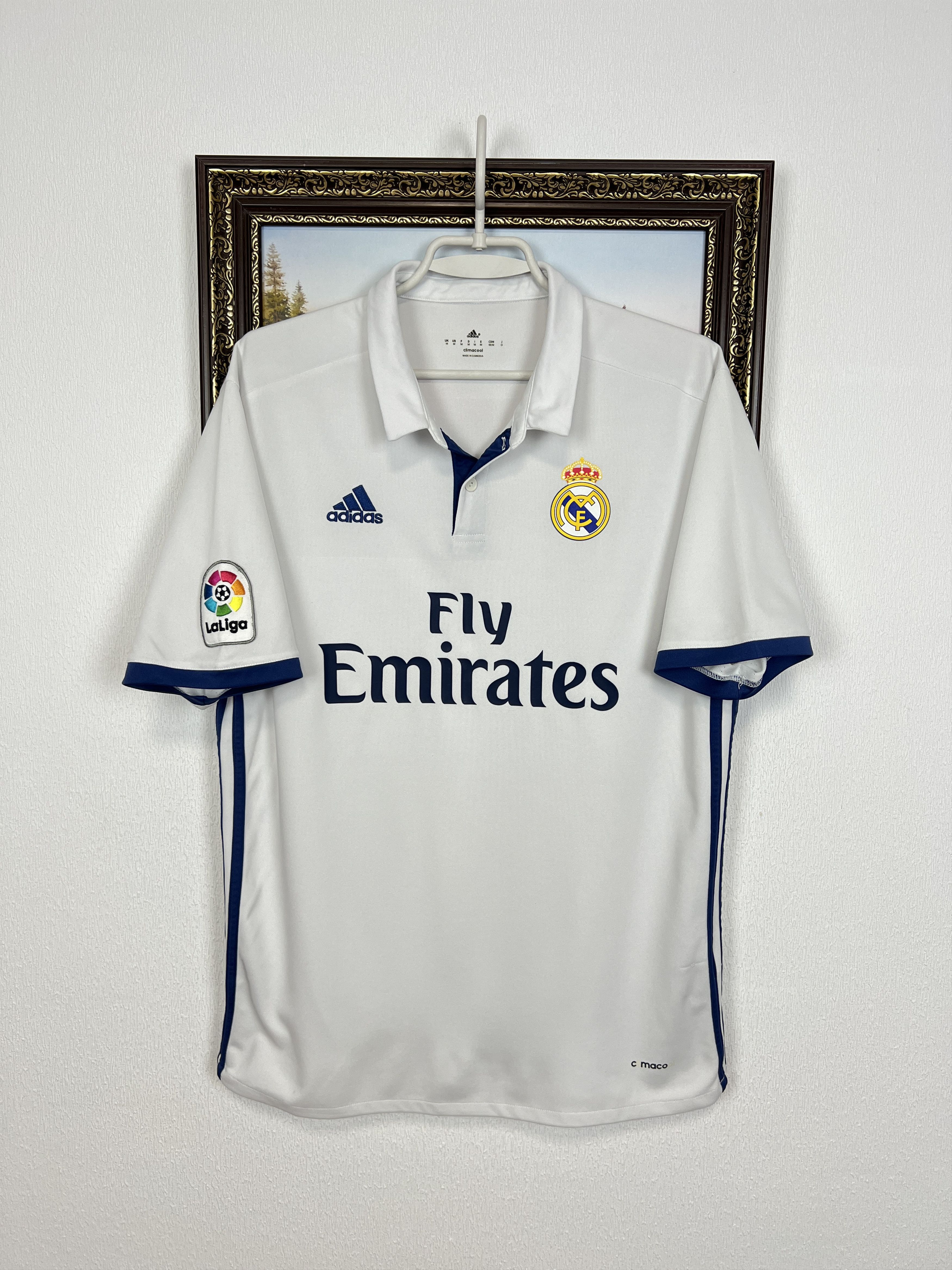 Adidas Real Madrid football shirt 2016 Soccer Adidas Tee Hype Size US M / EU 48-50 / 2 - 1 Thumbnail