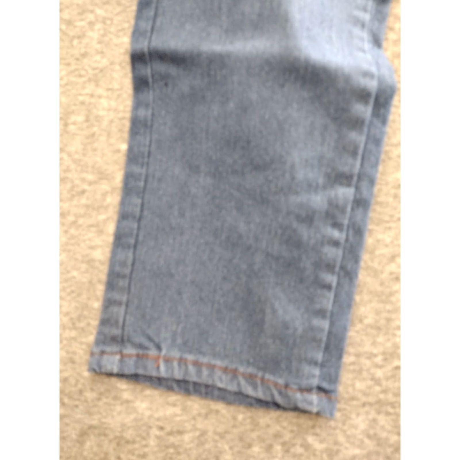 Vintage Unbranded Blue Skinny Jeans 19/20 Button Closure Denim 28in Inseam Plus Size Women City Theme Stretch Slim Mid Rise Adult Womens Jeans Size 40" / US 18 - 6 Thumbnail