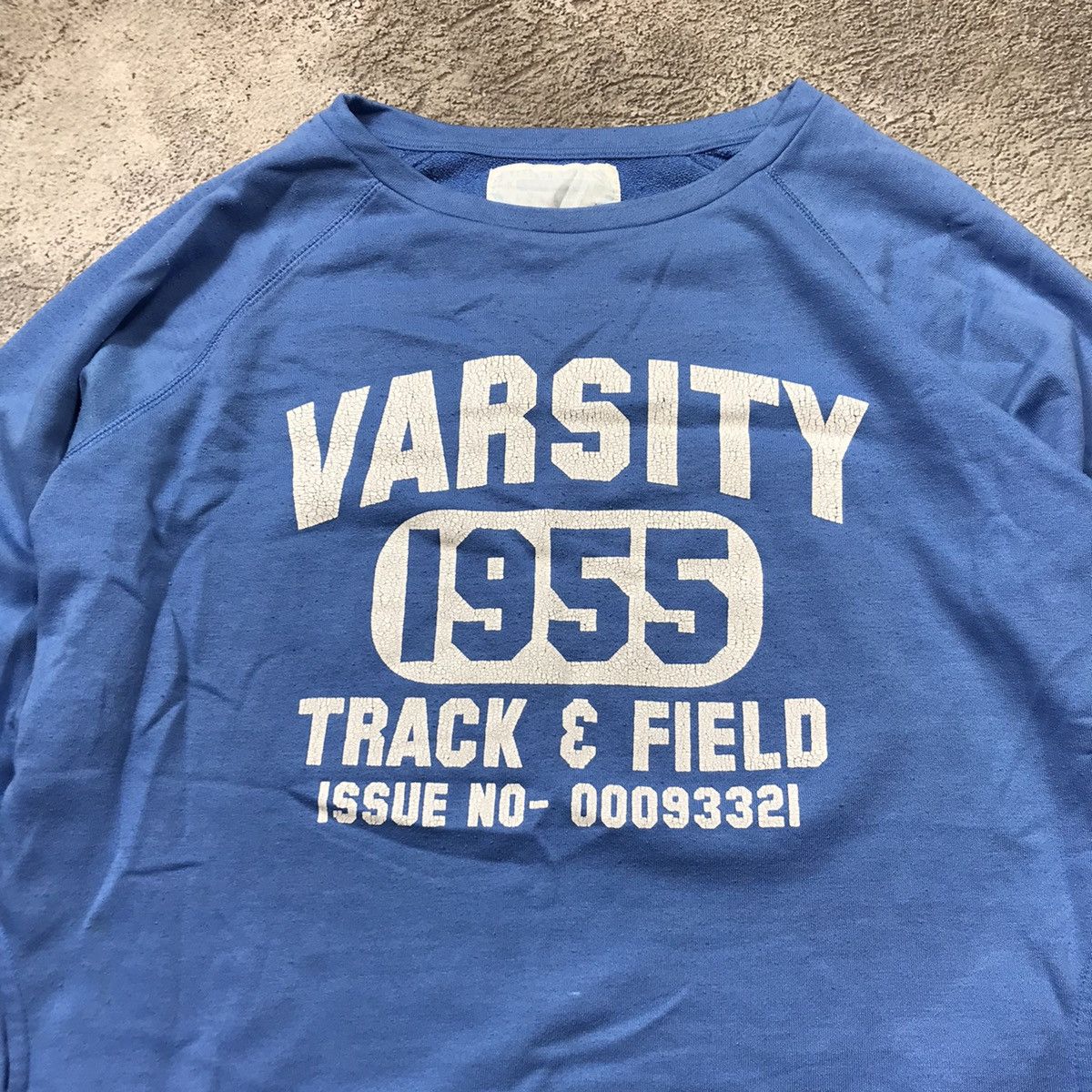 Vintage Vintage 90s Varsity Track Field Crewneck Sweatshirt Streetwe Size M / US 6-8 / IT 42-44 - 3 Thumbnail