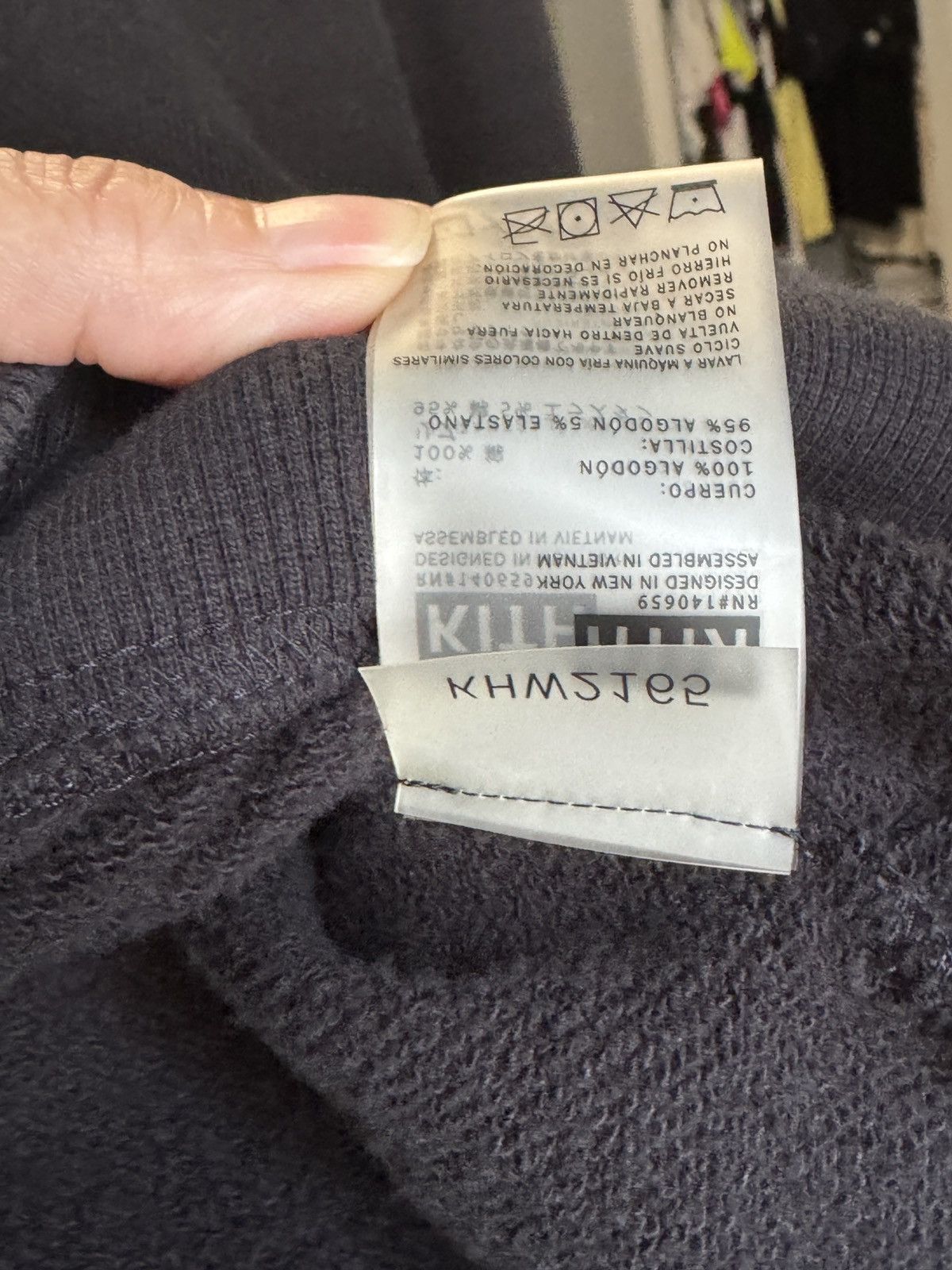 Kith Kith all black long sleeved crop top Size XS / US 0-2 / IT 36-38 - 6 Thumbnail