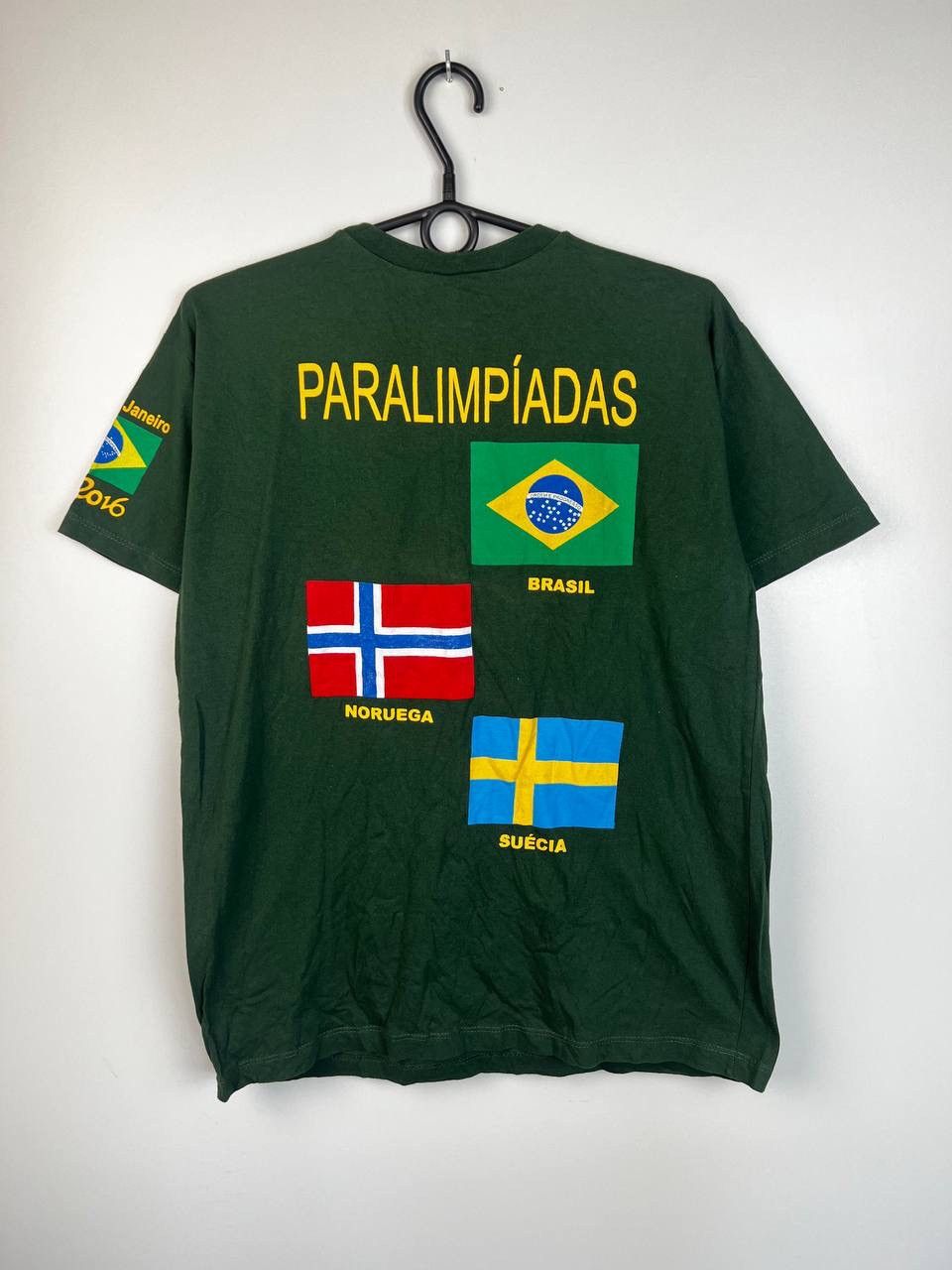 Vintage Samos todos Olimpicos Brazil Rio 2016 t-shirts size M Size US M / EU 48-50 / 2 - 4 Thumbnail