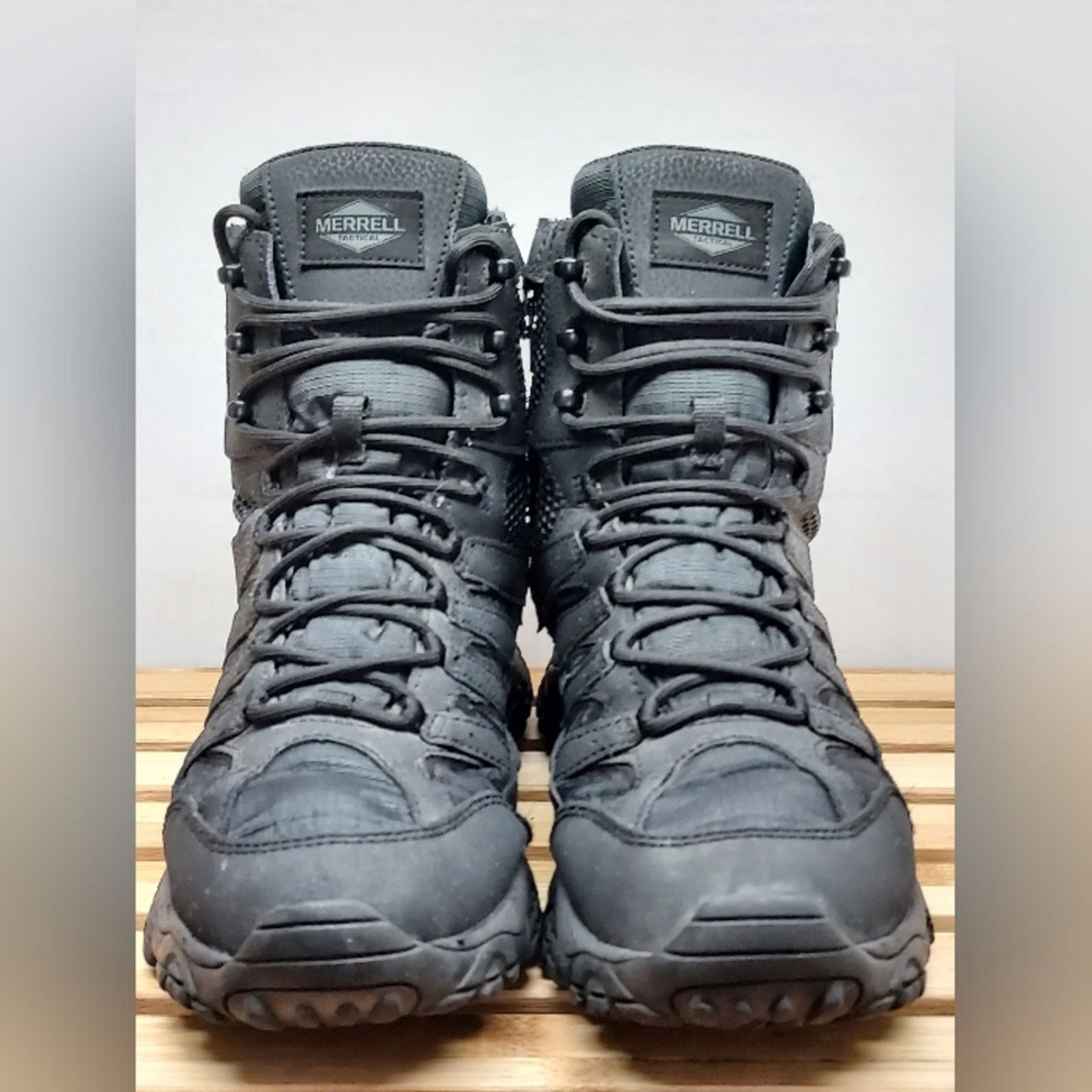 Merrell Merrell Mens Black Tactical Ankle Zip Boots Size 11 Size US 11 / EU 44 - 4 Thumbnail