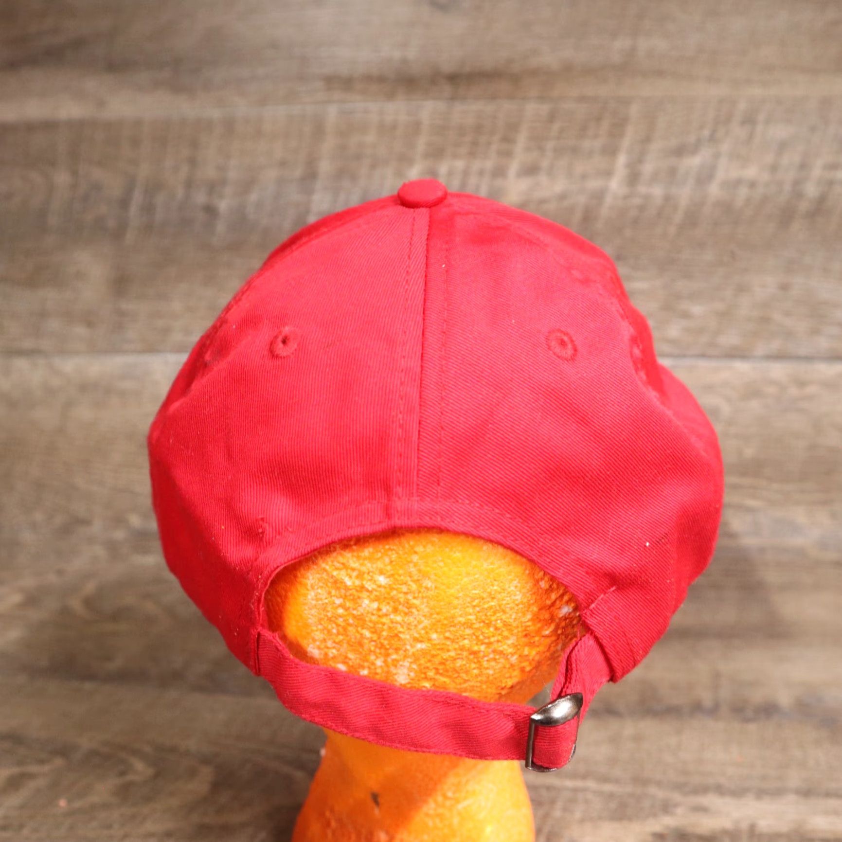 Express Averitt Express Hat Cap Red Strap Back Adjustable Adult Men's Women's Hat Cap Adjustable Red Cotton Twill Logo Baseball Cap Men Women Size ONE SIZE - 4 Thumbnail