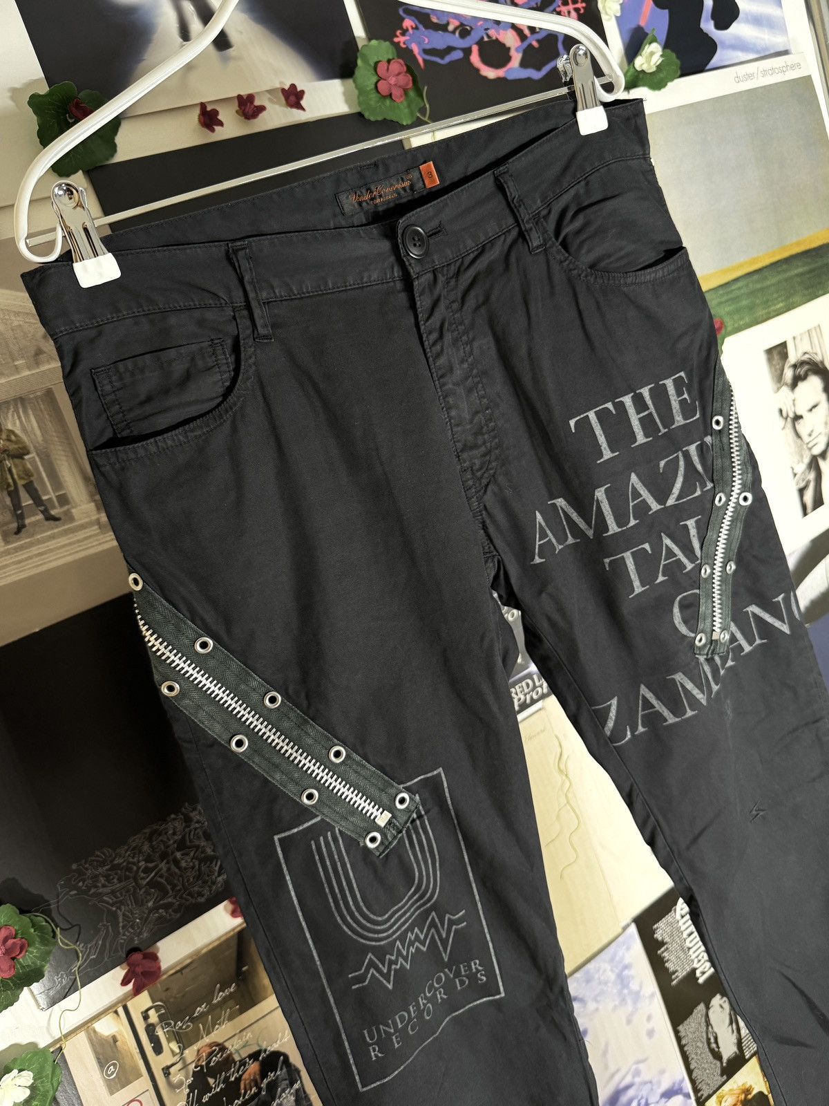Undercover SS06 "T (To the Universe)" The Amazing Tale Of Zamiang Pants Size US 33 - 5 Thumbnail