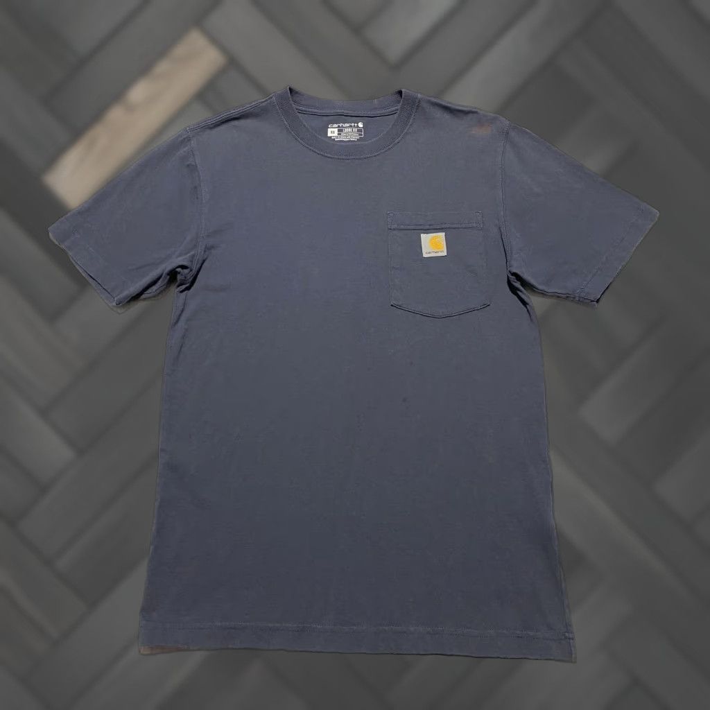 Carhartt VINTAGE Carhartt K87 Pocket Shirt Mens XS Blue Loose Fit Short Sleeve Crewneck Workwear Size US XS / EU 42 / 0 - 1 Thumbnail