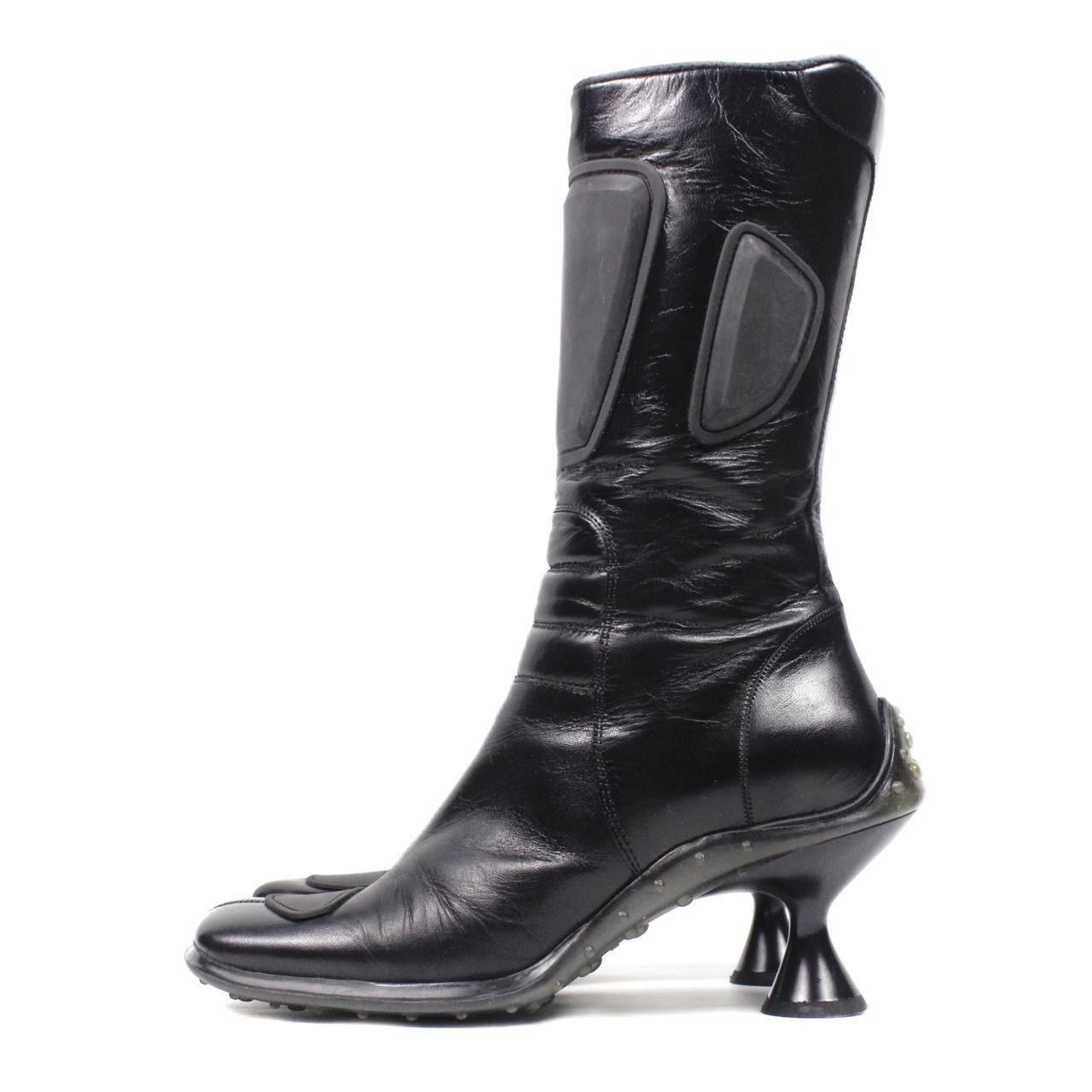 Miu Miu MIU MIU BUBBLE SOLE BOOTS FROM 1999 Size US 8 / IT 38 - 2 Thumbnail